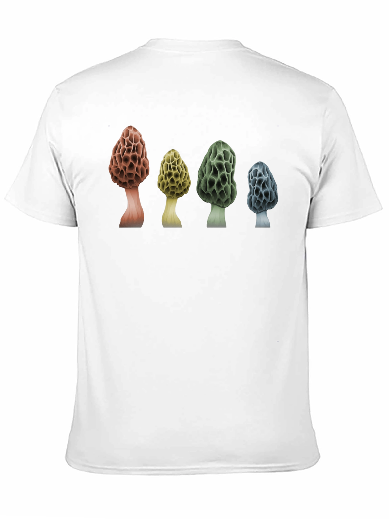 Morel Mushroom T-Shirt - Nature Lover Tee