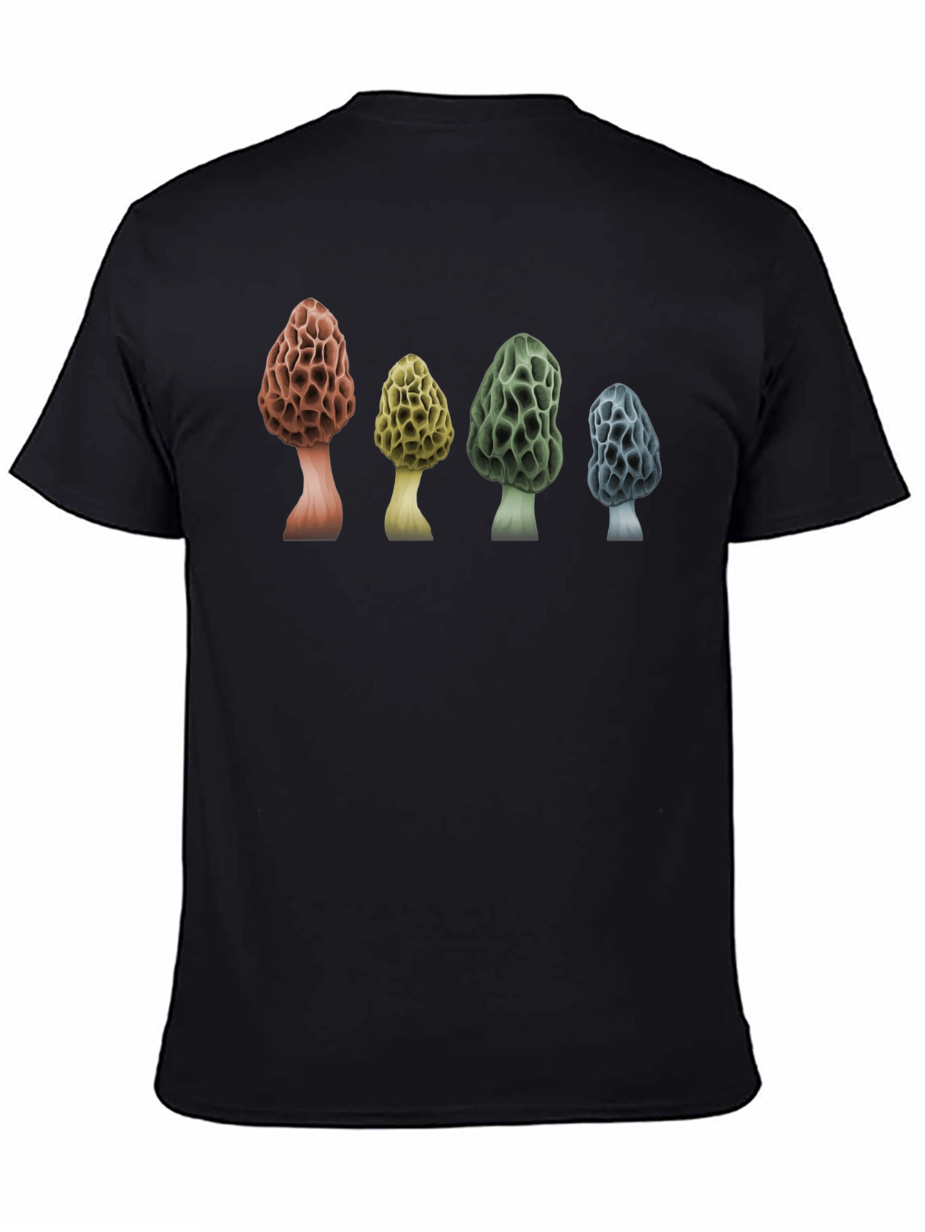Morel Mushroom T-Shirt - Nature Lover Tee