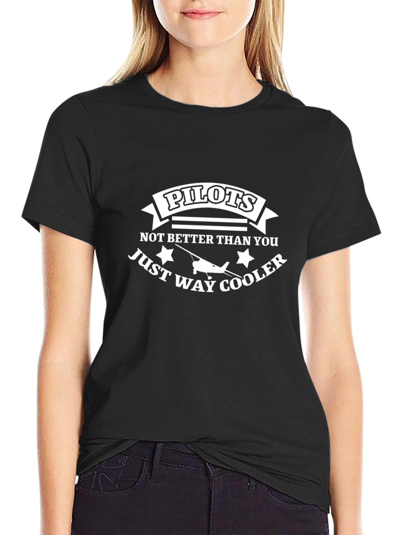 Pilots Way Cooler Graphic T-Shirt