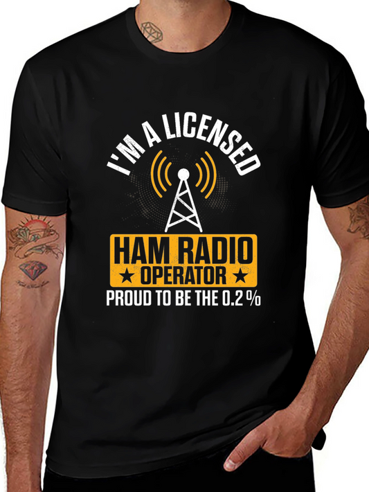 Ham Radio Operator Licensed Proud T-Shirt