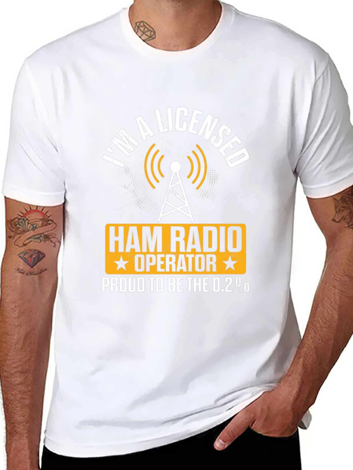 Ham Radio Operator Licensed Proud T-Shirt