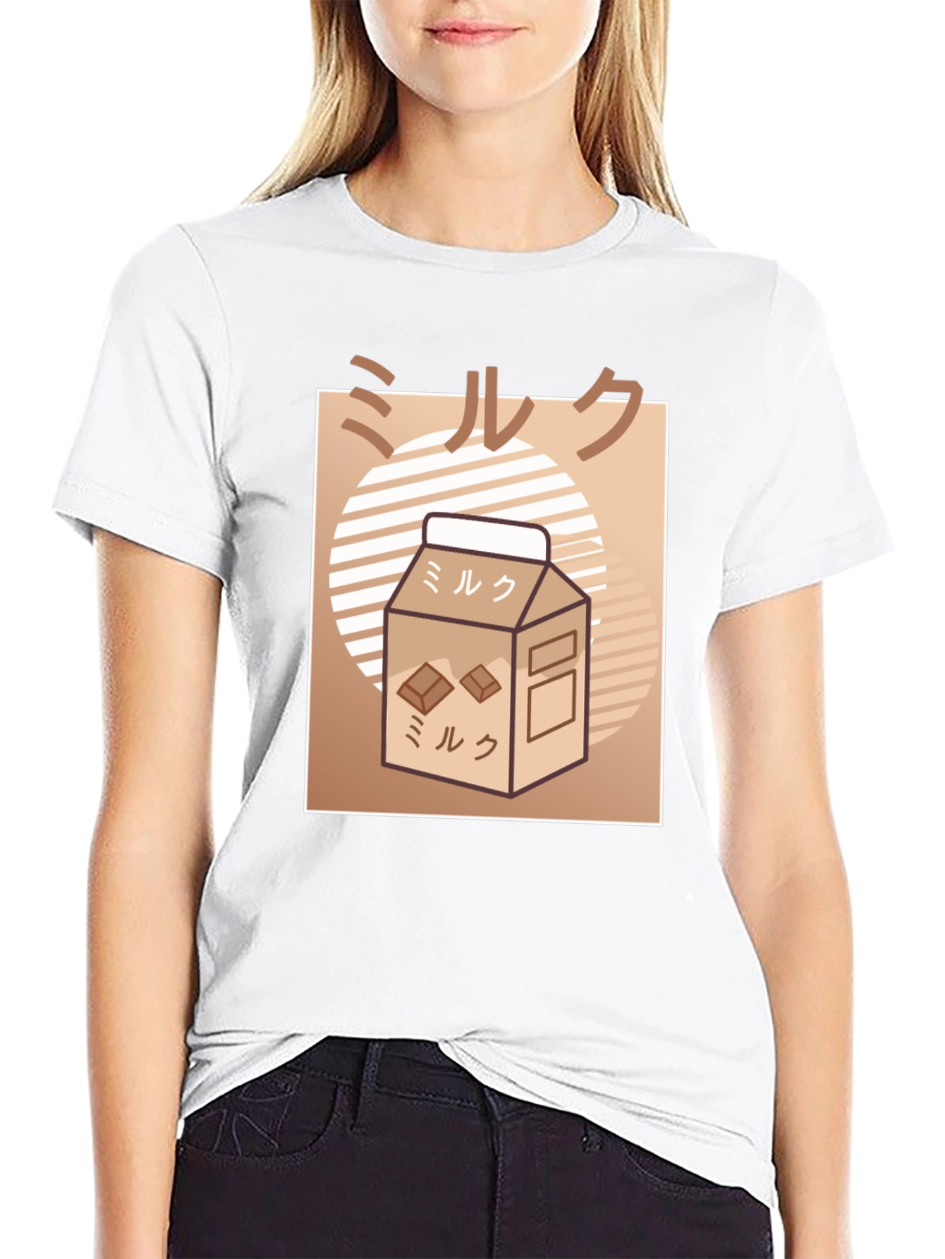Chocolate Milk T-Shirt - Japanese Aesthetic