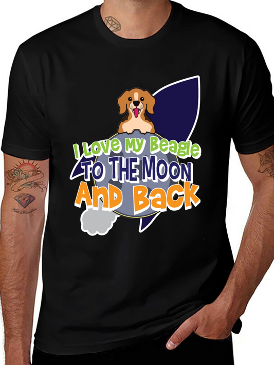I Love My Beagle to the Moon and Back T-Shirt