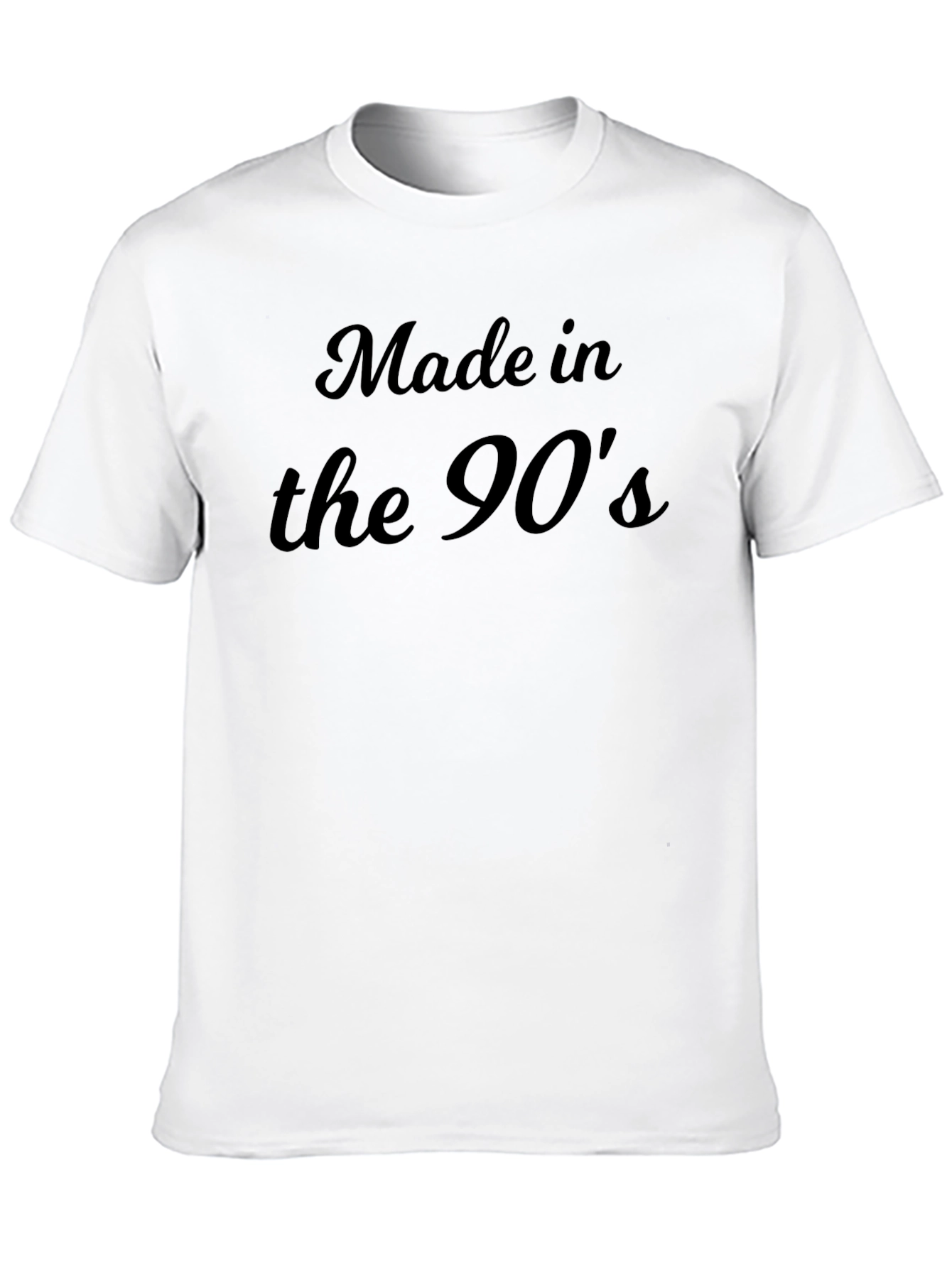 Made in the 90s Black T-Shirt