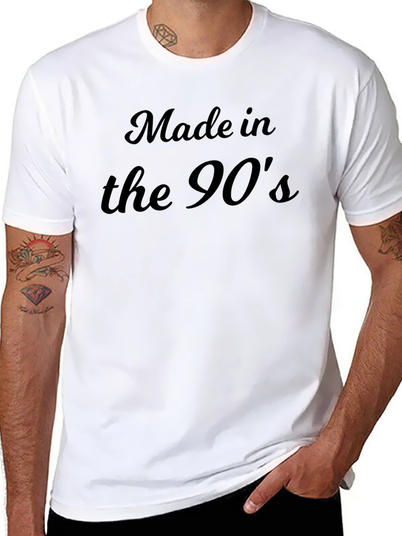 Made in the 90s Black T-Shirt