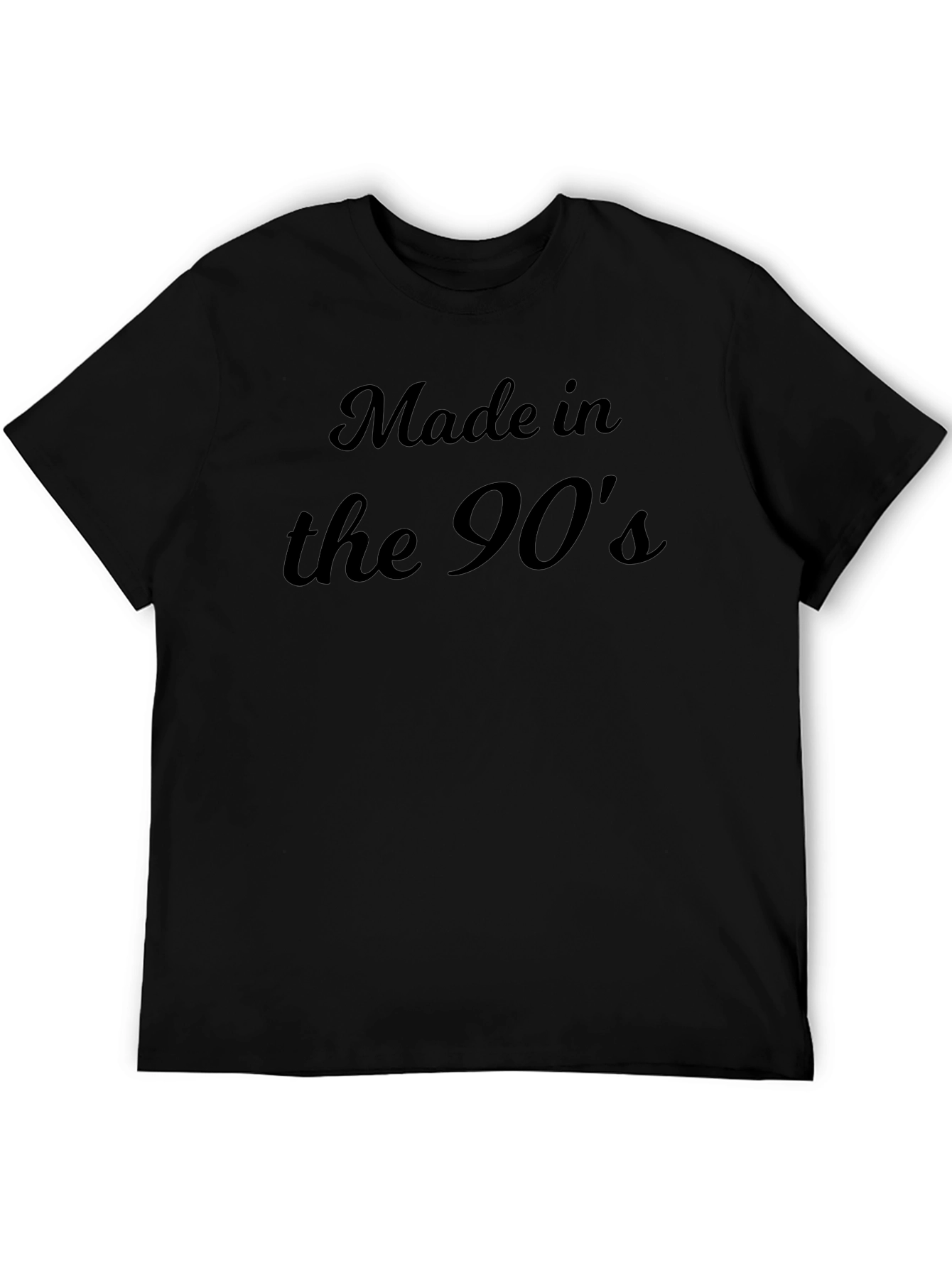 Made in the 90s Black T-Shirt