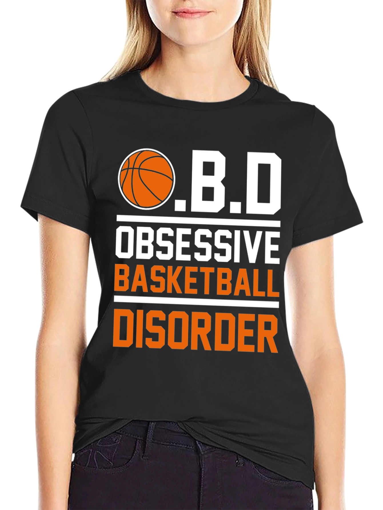 Obsessive Basketball Disorder Graphic T-Shirt