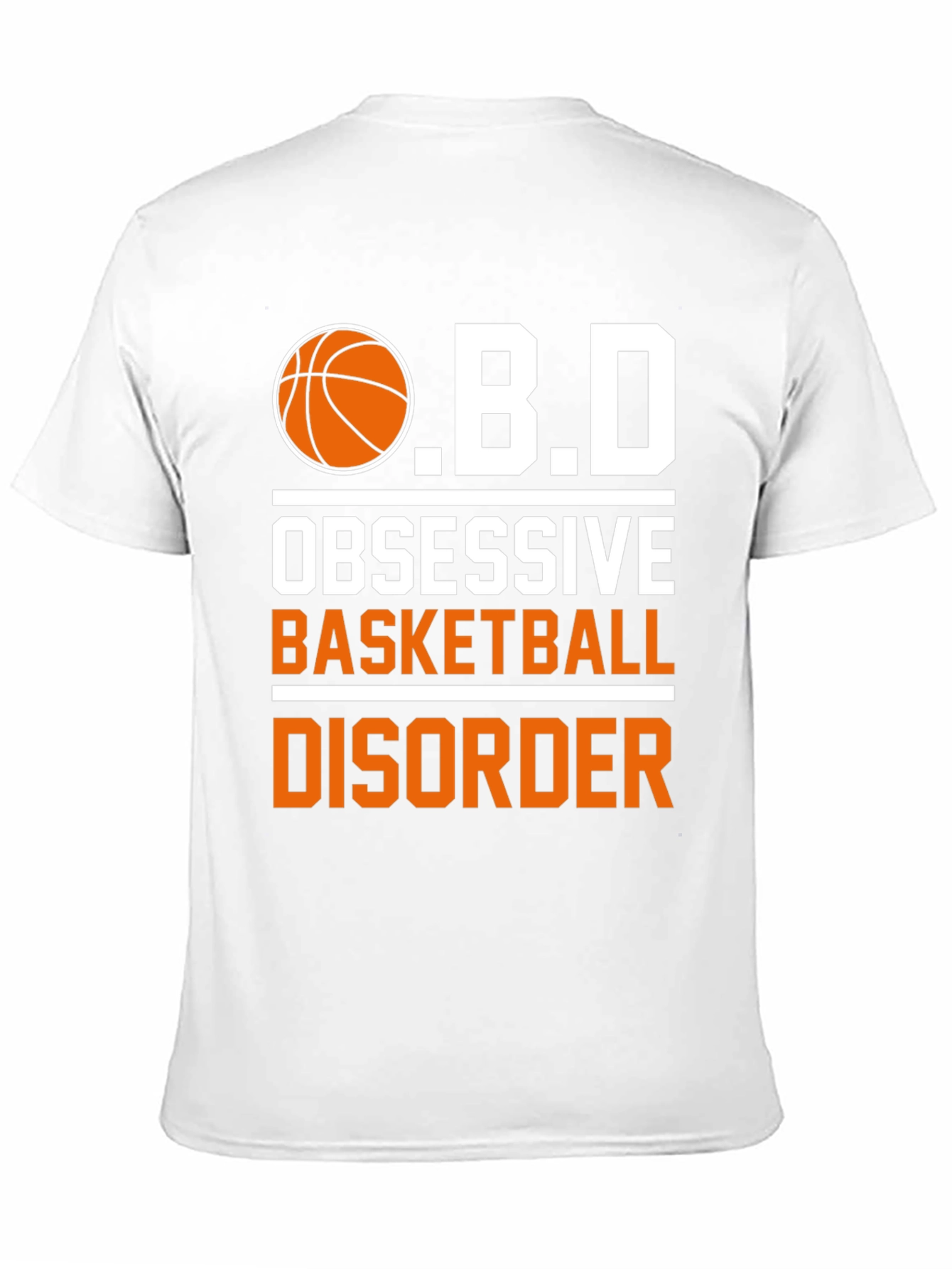 Obsessive Basketball Disorder Graphic T-Shirt