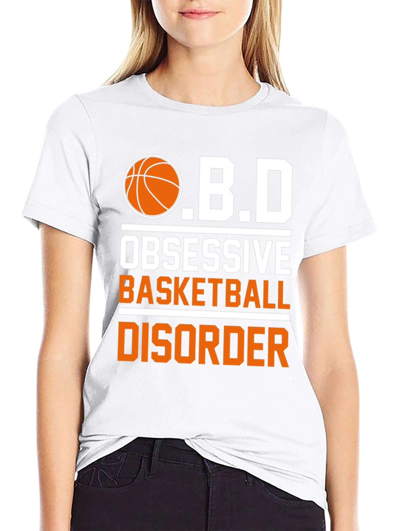 Obsessive Basketball Disorder Graphic T-Shirt