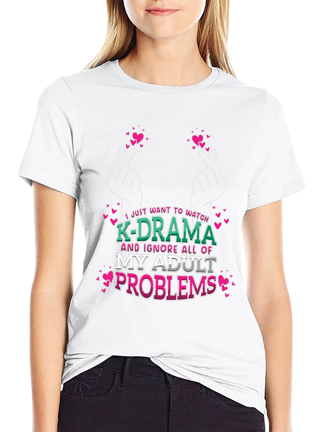 K-Drama Adult Problems T-Shirt