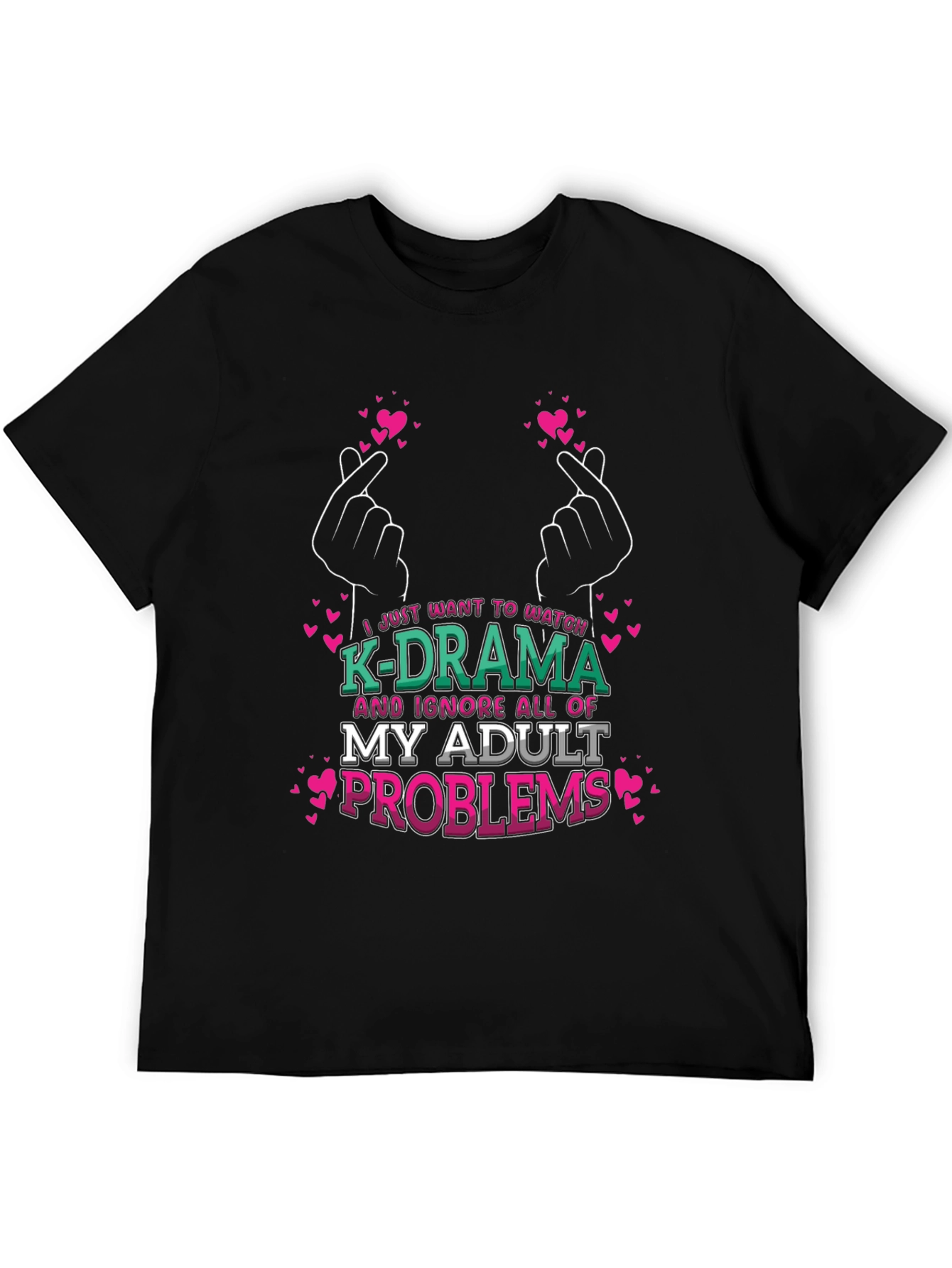 K-Drama Adult Problems T-Shirt