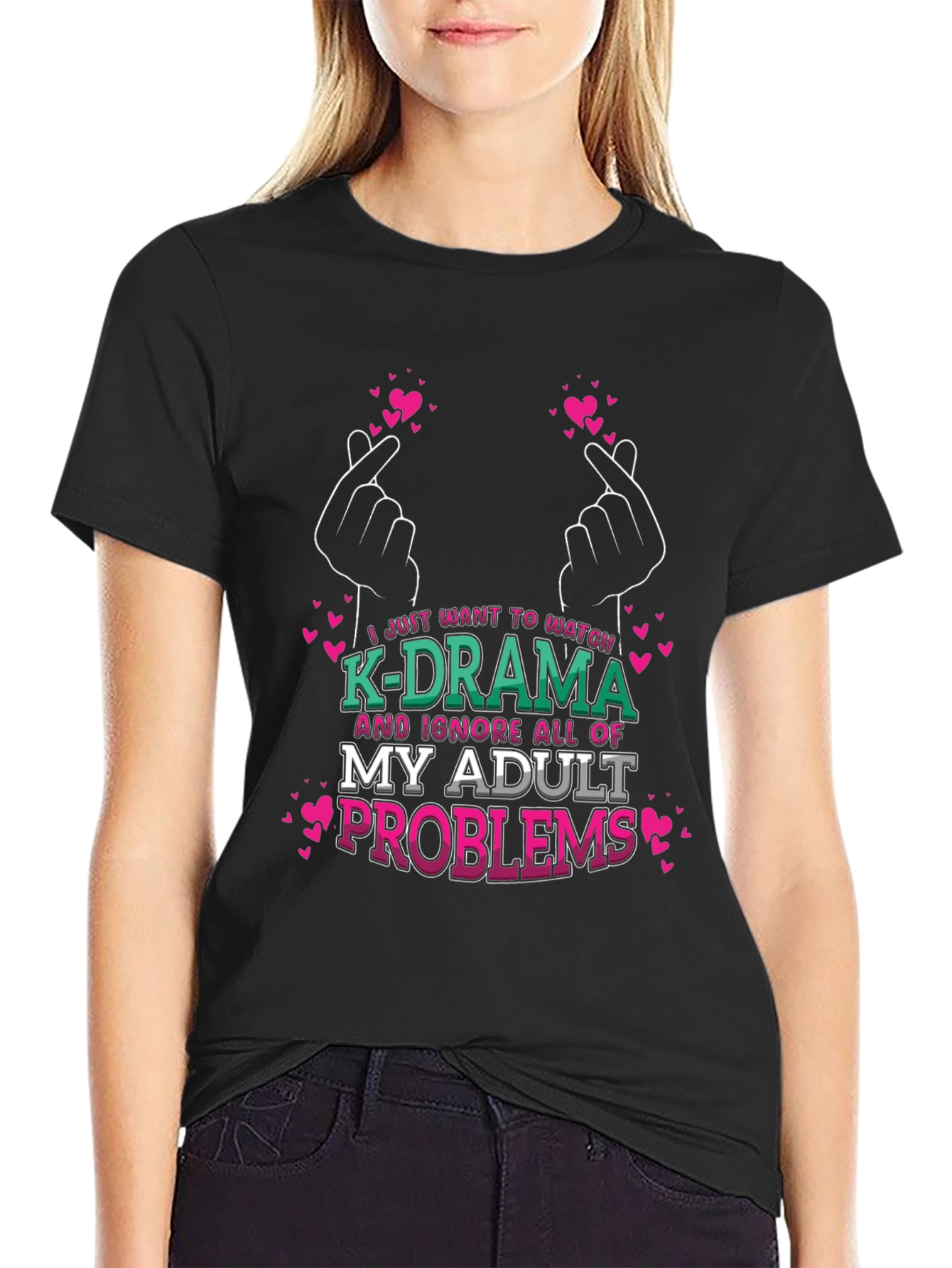 K-Drama Adult Problems T-Shirt