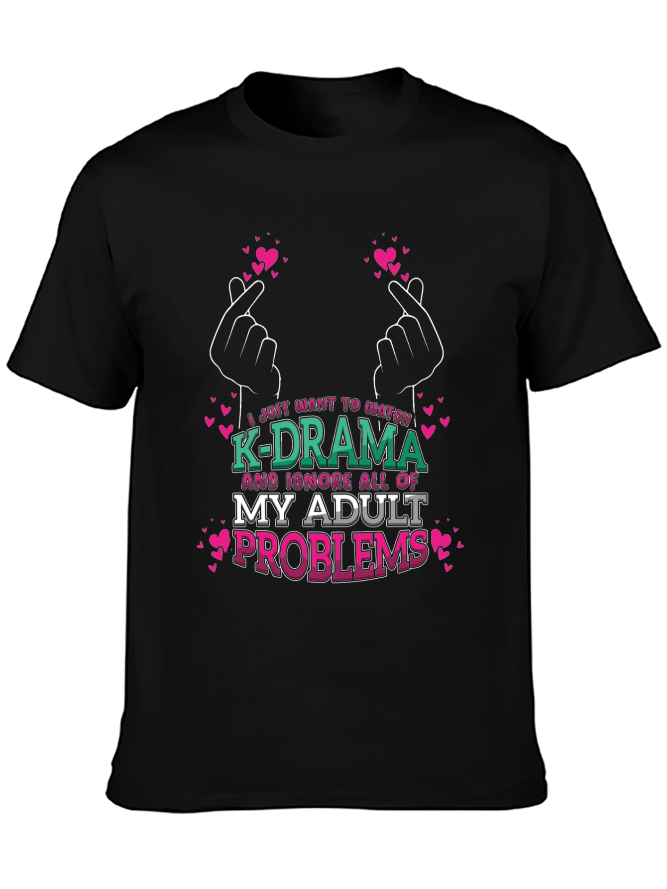 K-Drama Adult Problems T-Shirt