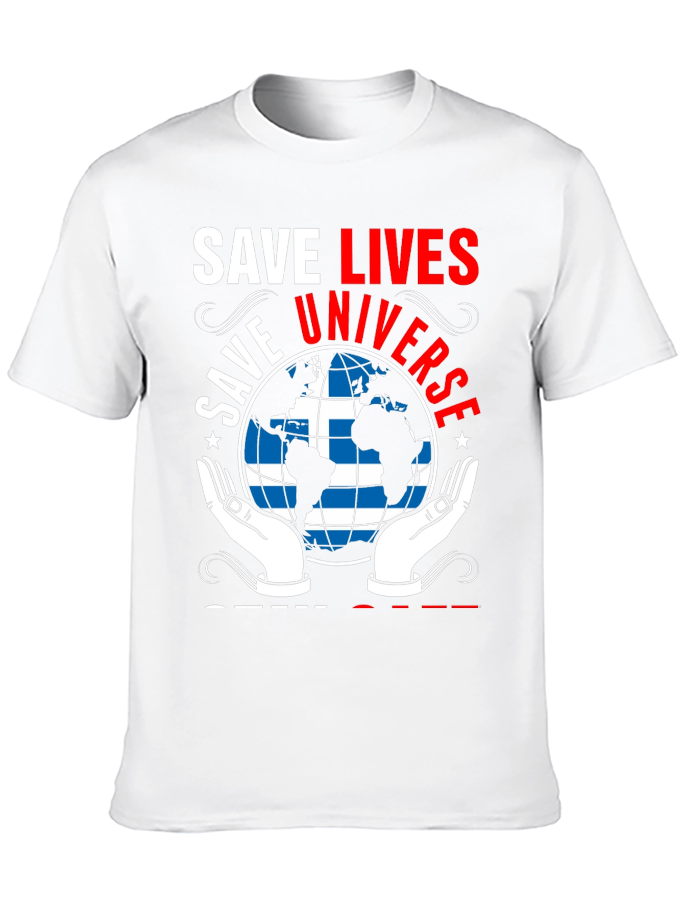 Save Lives Universe Graphic T-Shirt