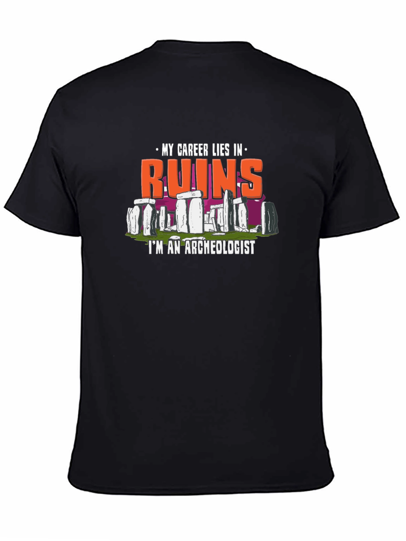 Ruins Archeologist Graphic T-Shirt