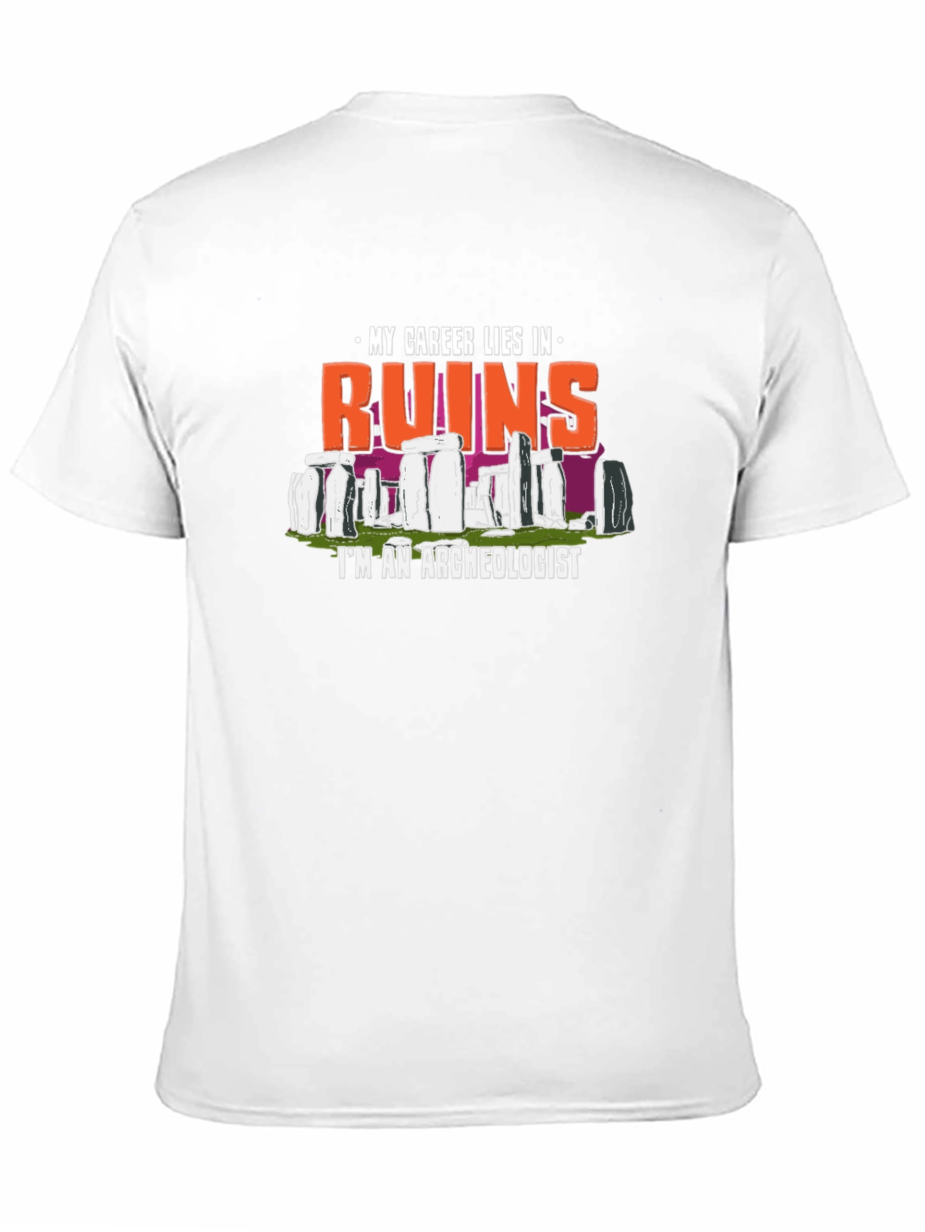 Ruins Archeologist Graphic T-Shirt