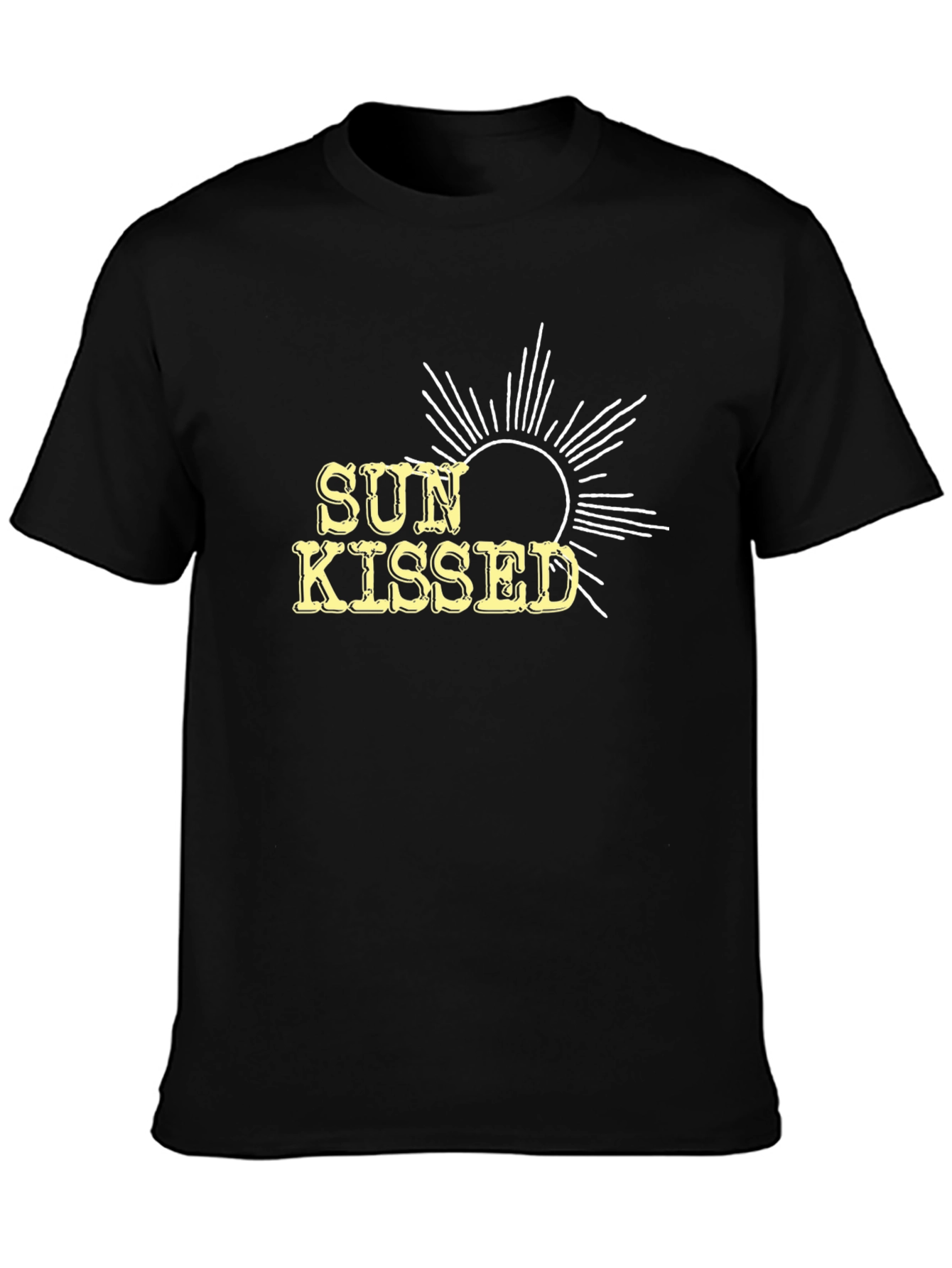 Sun Kissed Graphic Tee - Black