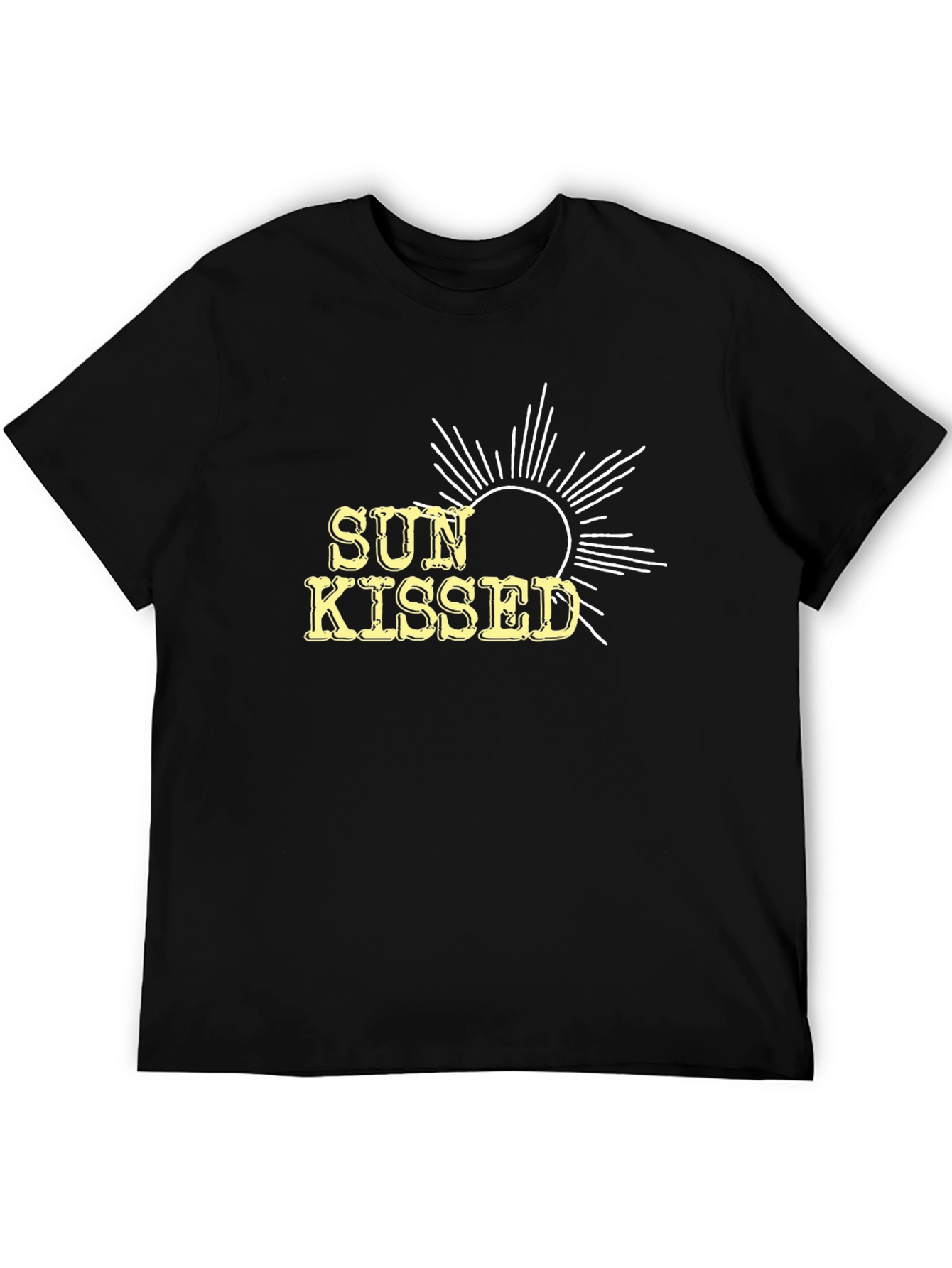 Sun Kissed Graphic Tee - Black