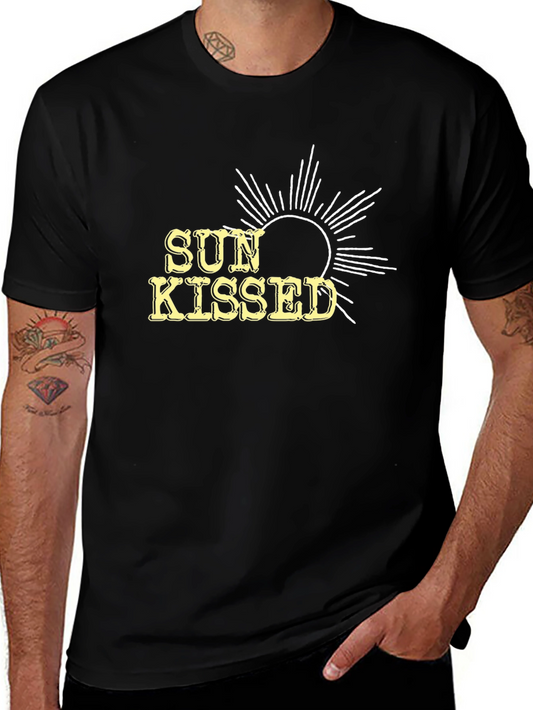 Sun Kissed Graphic Tee - Black