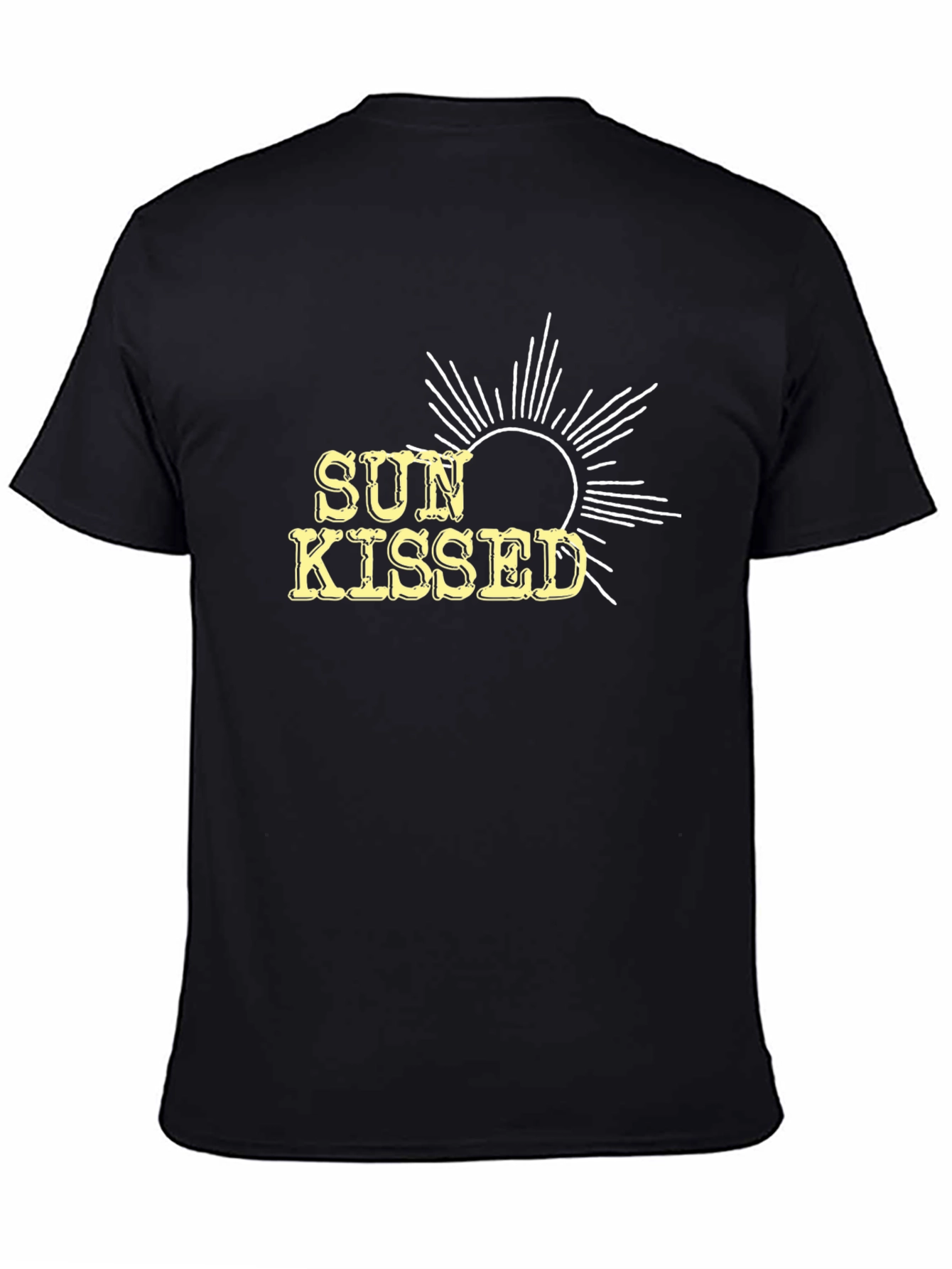Sun Kissed Graphic Tee - Black
