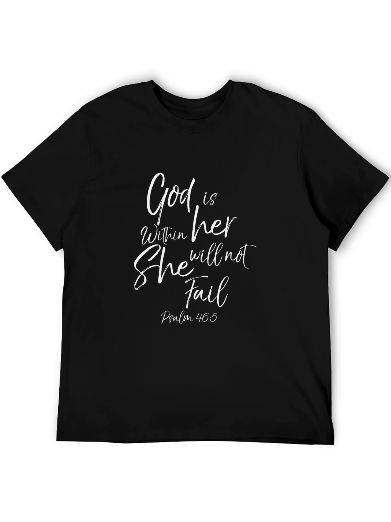 God Is Within Her T-Shirt Psalm 46:5
