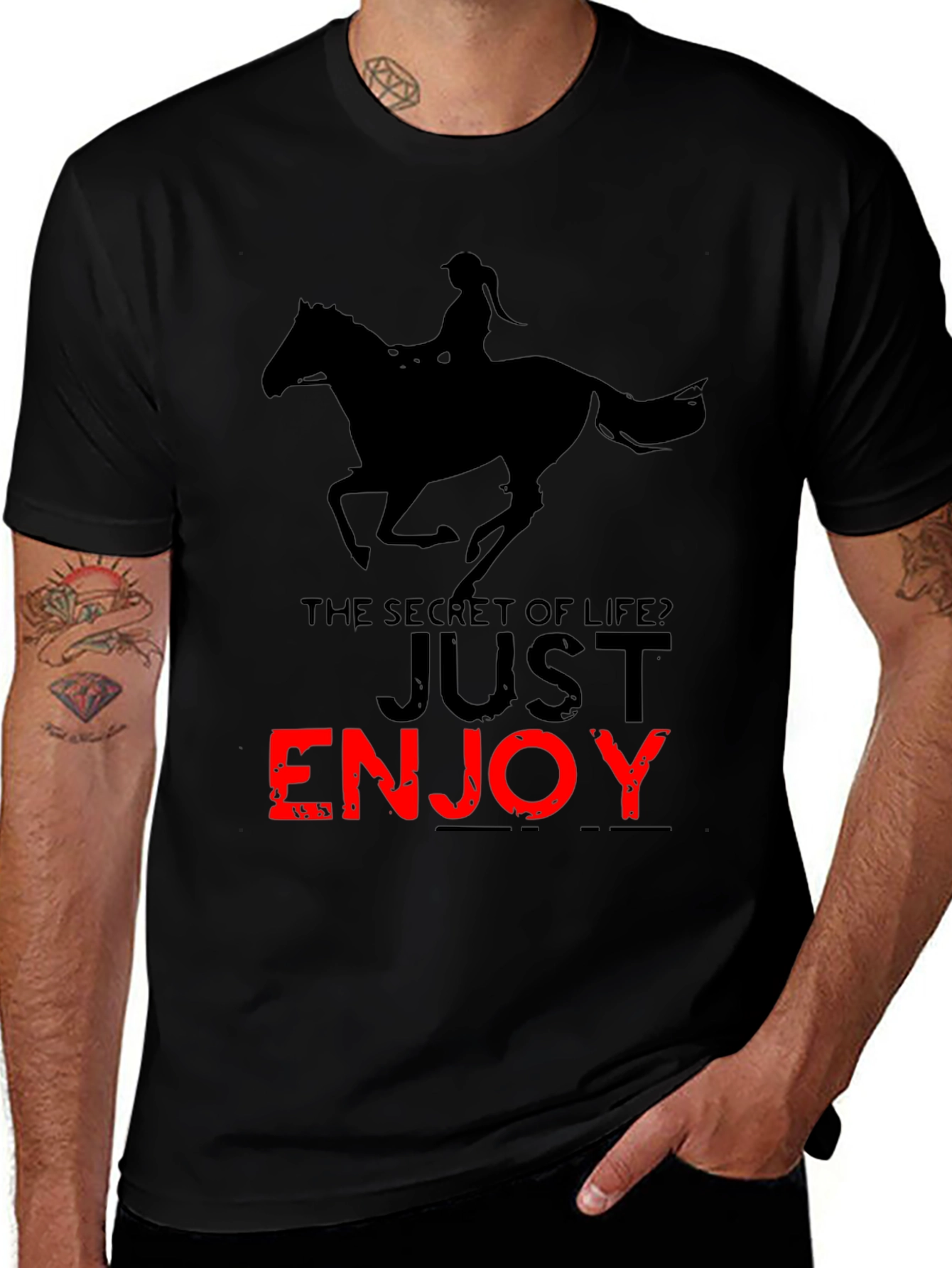 Horse Riding T-Shirt - Enjoy Life!