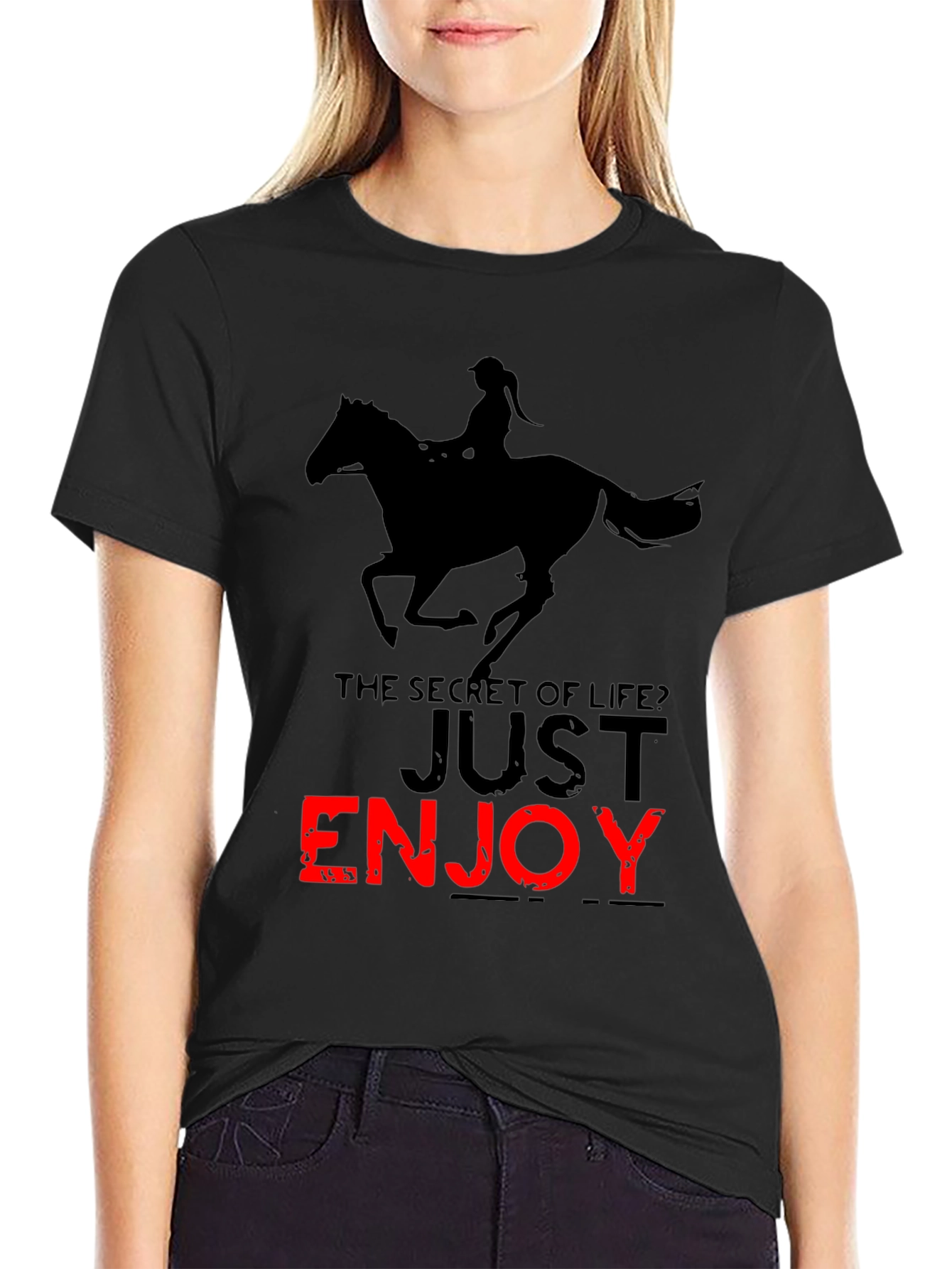 Horse Riding T-Shirt - Enjoy Life!