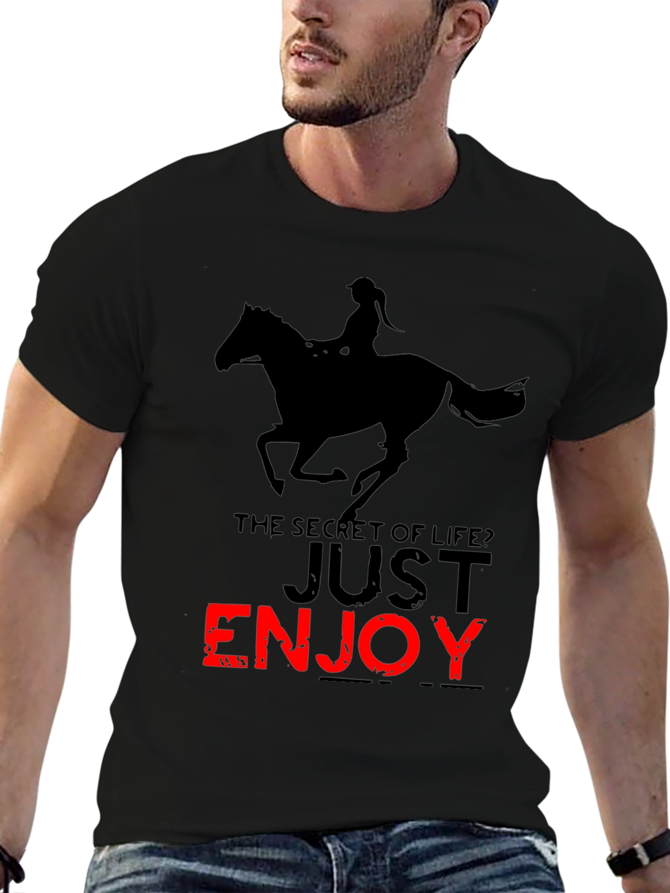 Horse Riding T-Shirt - Enjoy Life!
