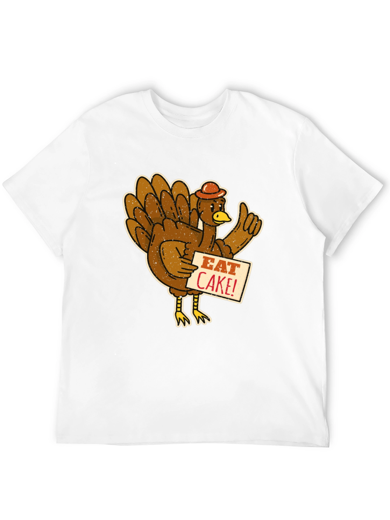 Eat Cake Turkey T-Shirt - Thanksgiving Tee