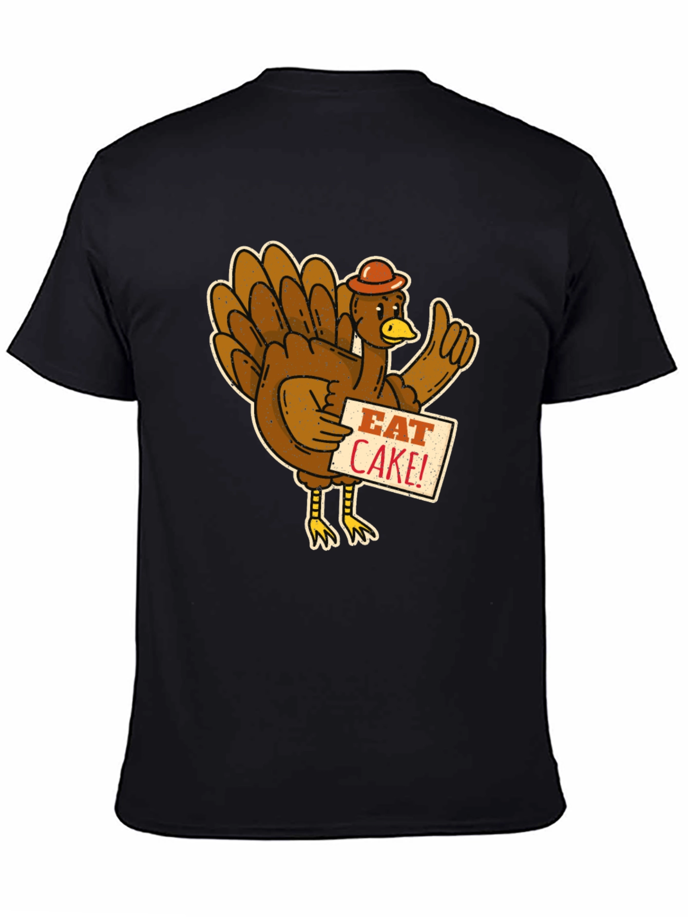 Eat Cake Turkey T-Shirt - Thanksgiving Tee