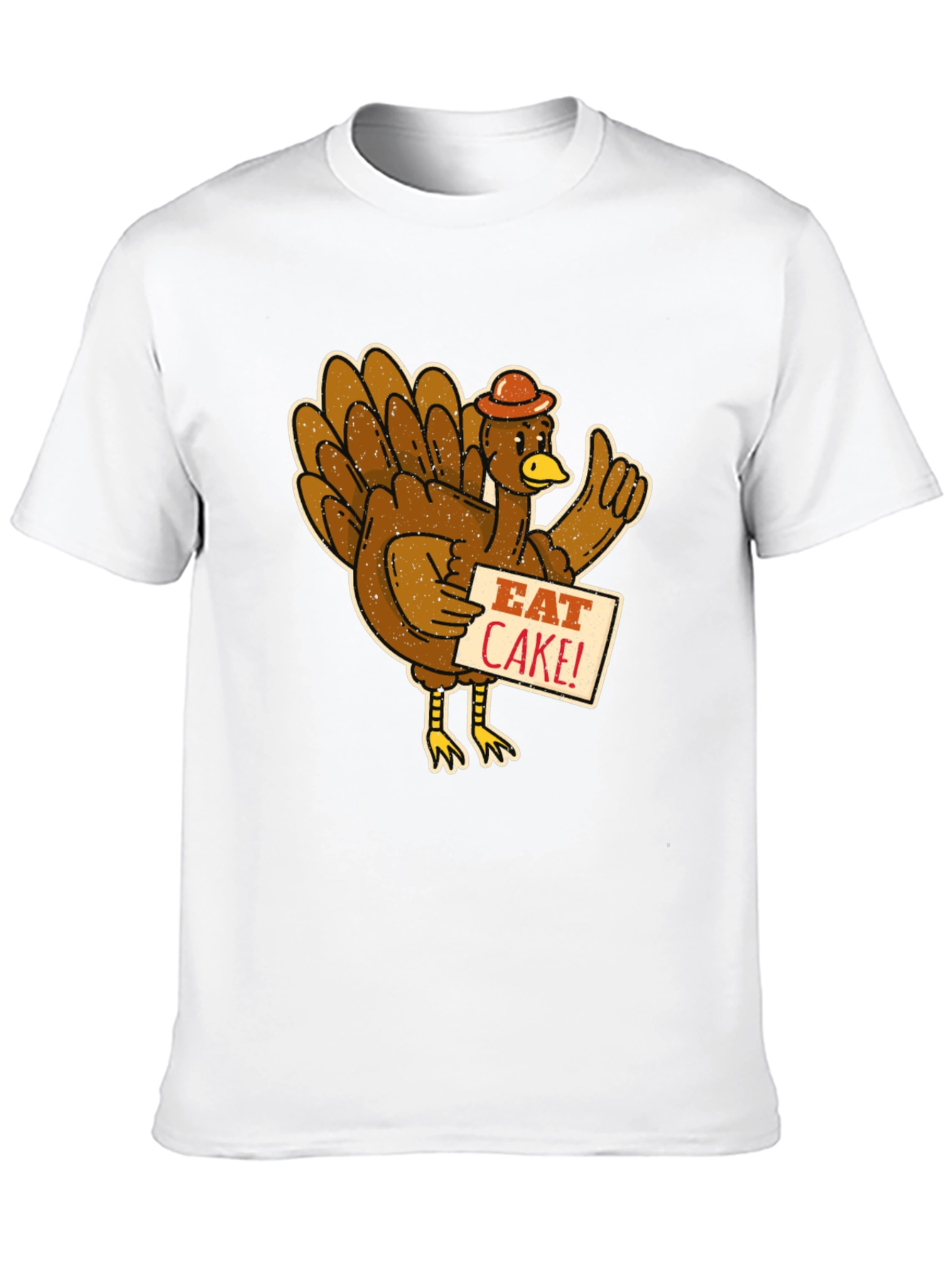 Eat Cake Turkey T-Shirt - Thanksgiving Tee