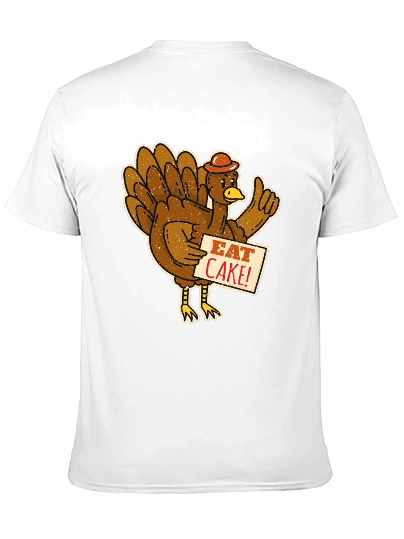 Eat Cake Turkey T-Shirt - Thanksgiving Tee