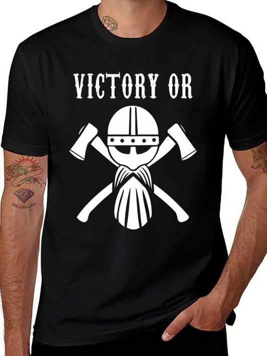Victory or Valhalla Viking T-Shirt