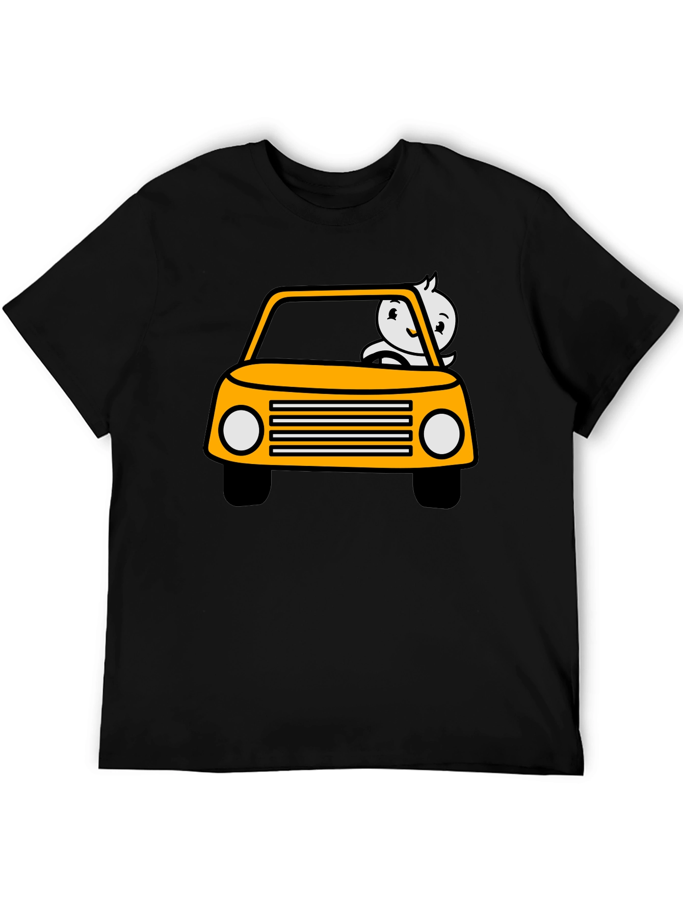 Cartoon Car T-Shirt - Funny Driver Tee