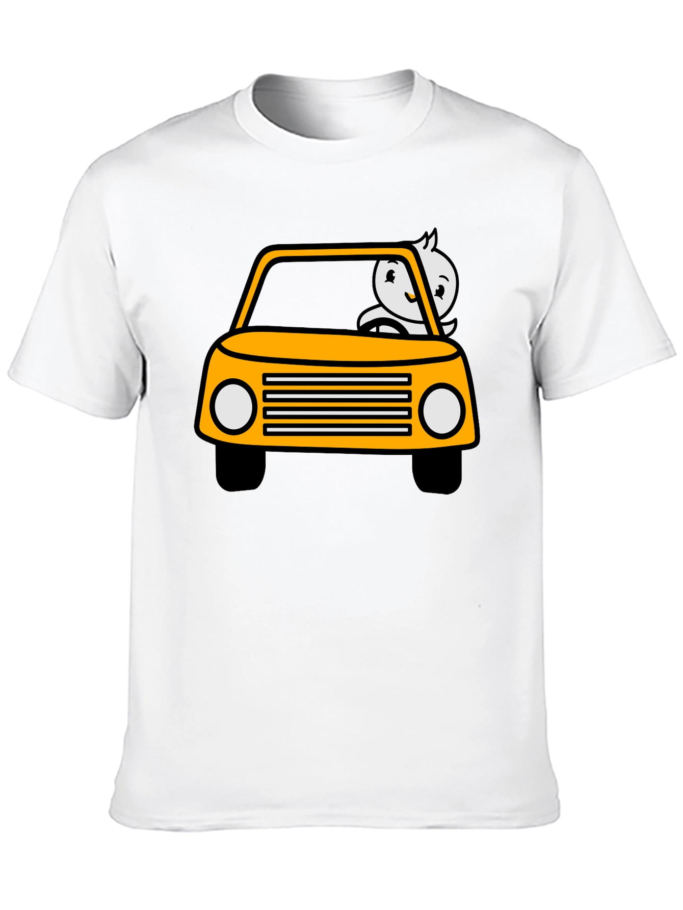 Cartoon Car T-Shirt - Funny Driver Tee