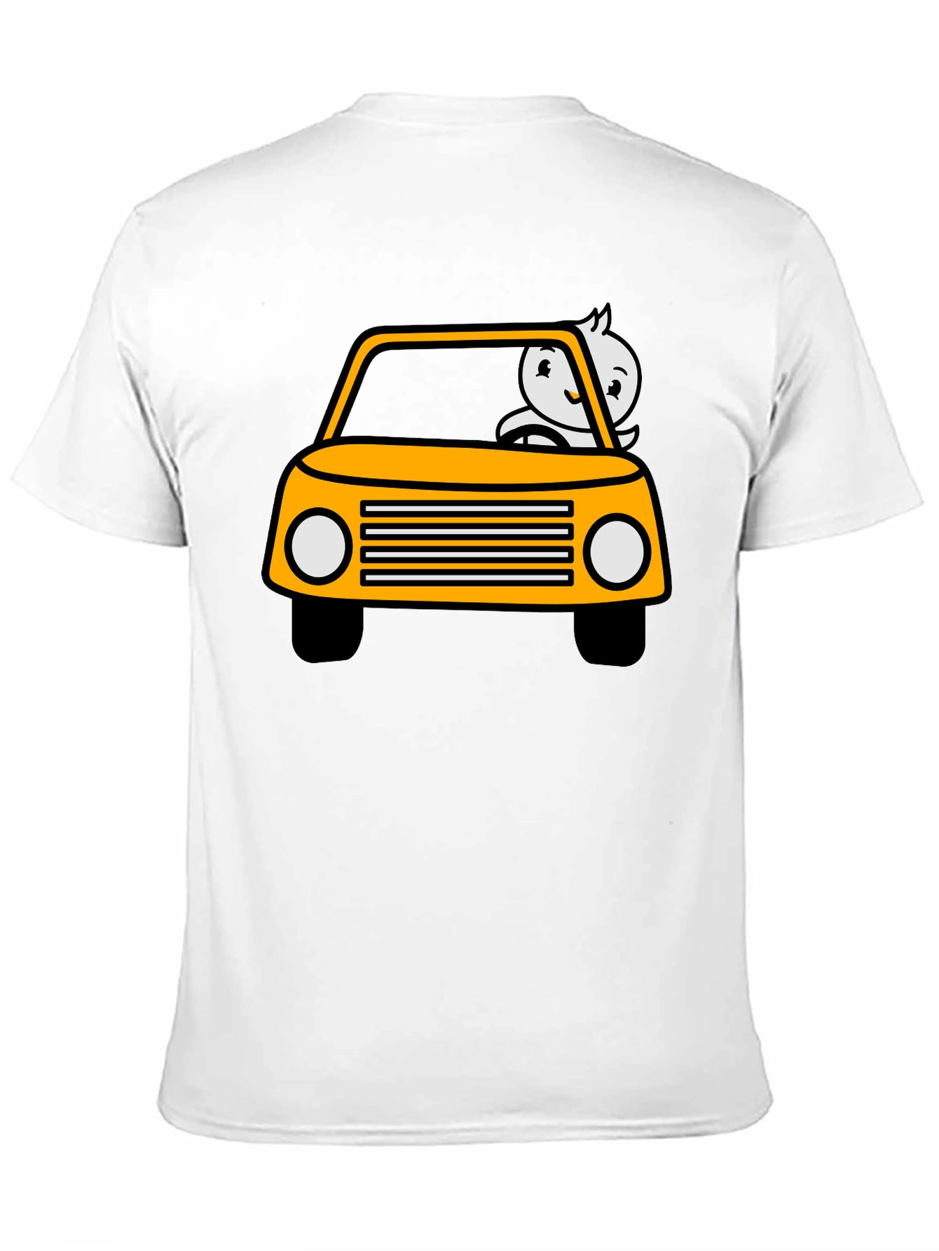 Cartoon Car T-Shirt - Funny Driver Tee