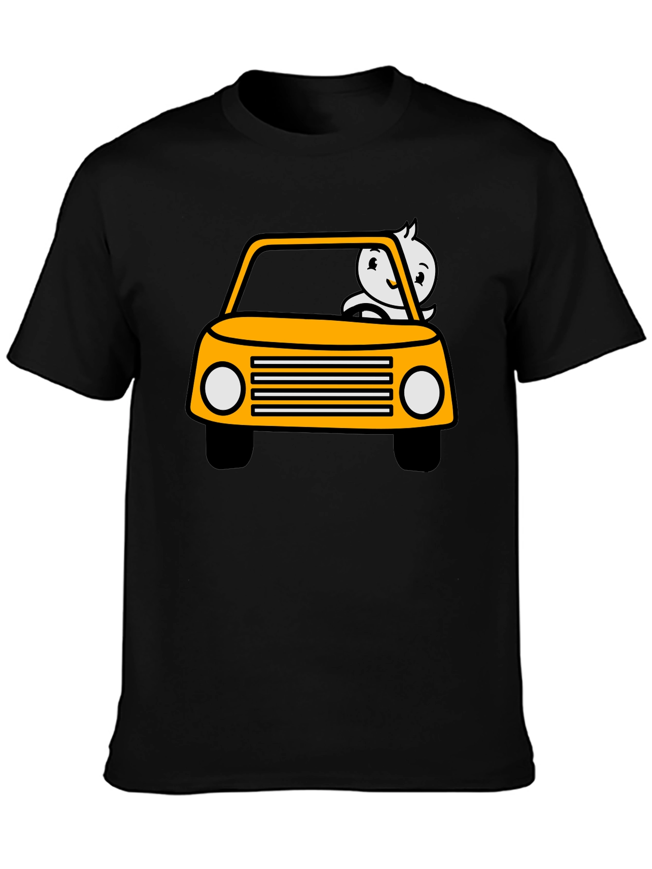 Cartoon Car T-Shirt - Funny Driver Tee