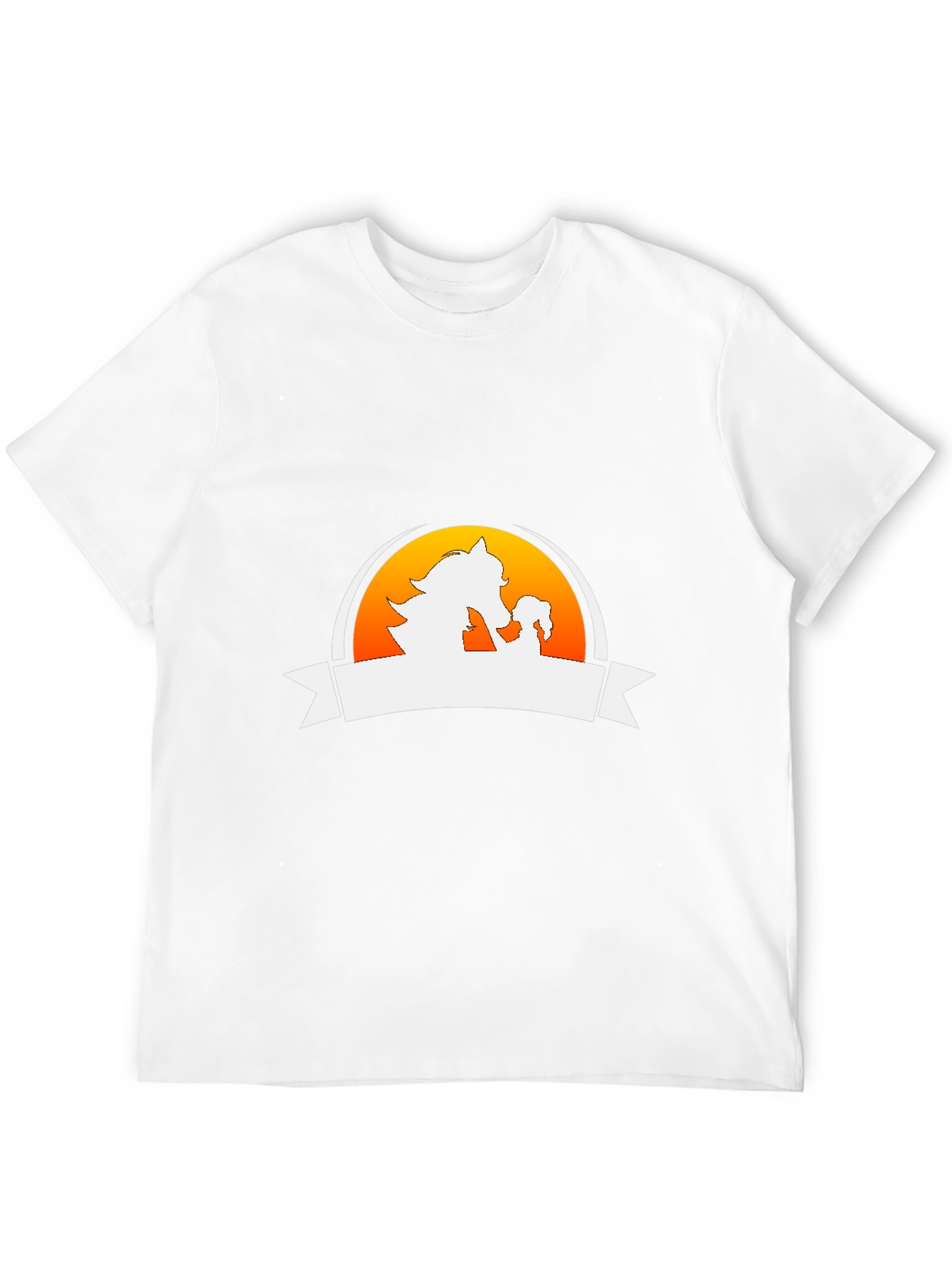Graphic Tee: Horse & Foal Silhouette