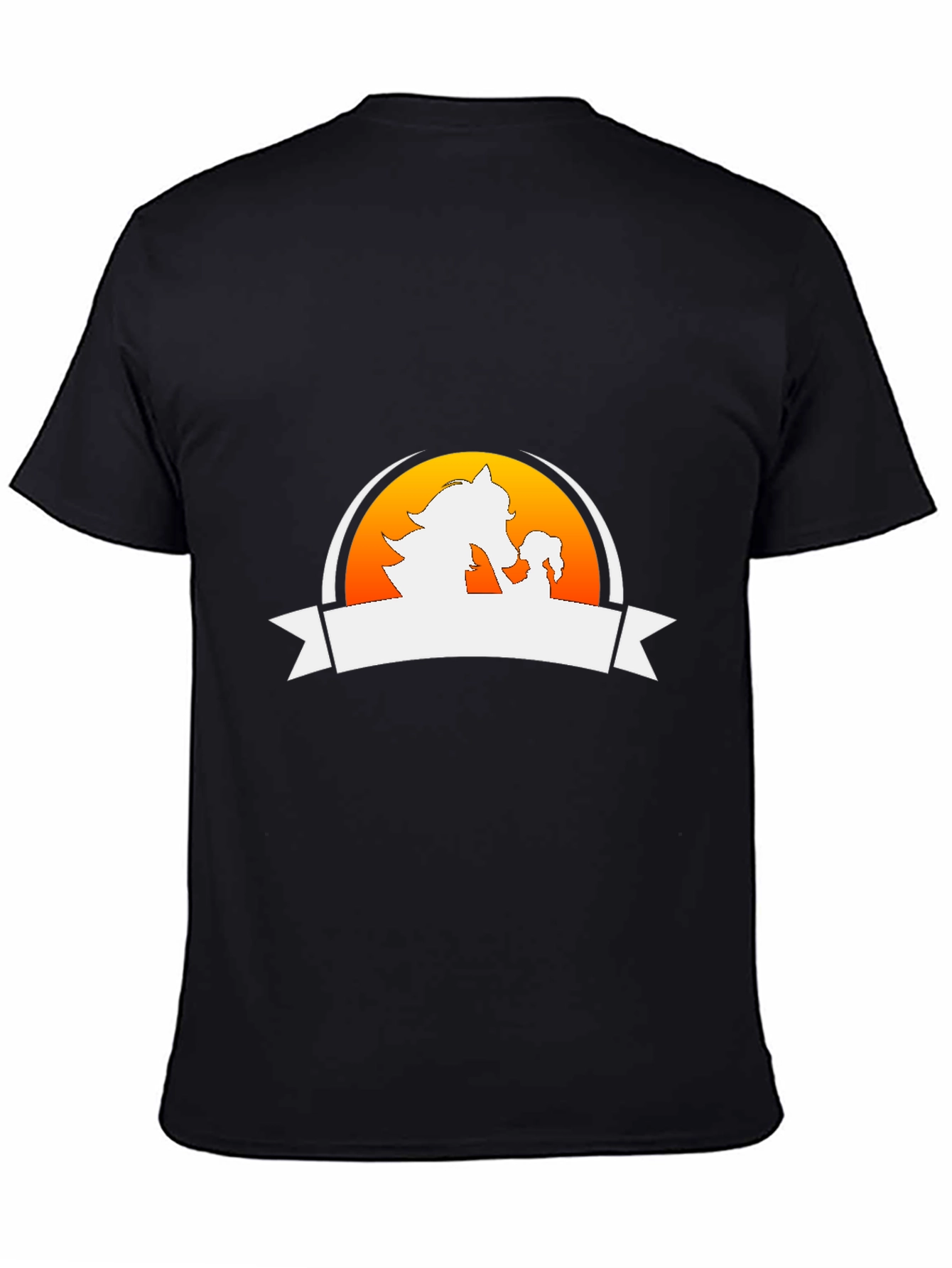 Graphic Tee: Horse & Foal Silhouette