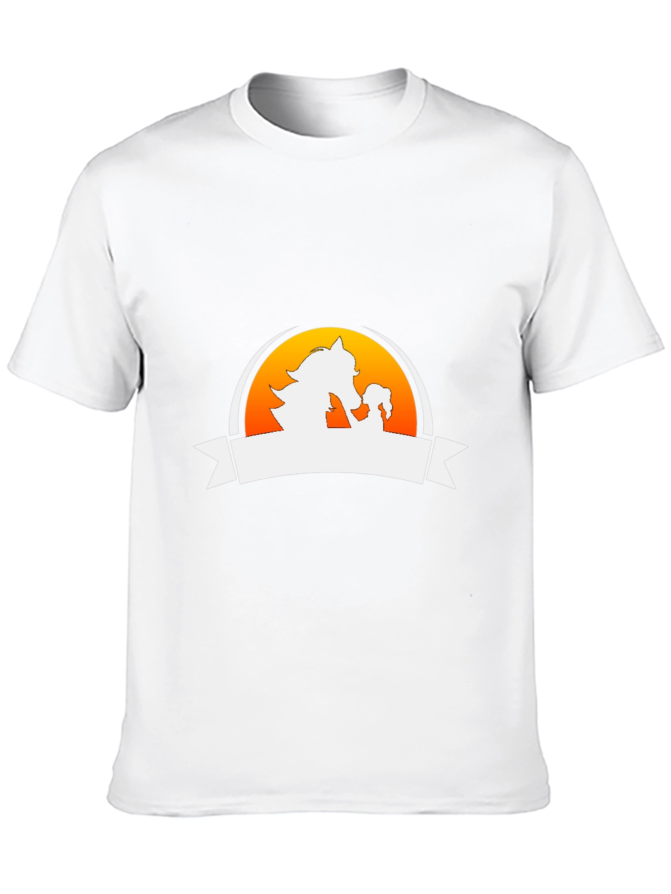 Graphic Tee: Horse & Foal Silhouette