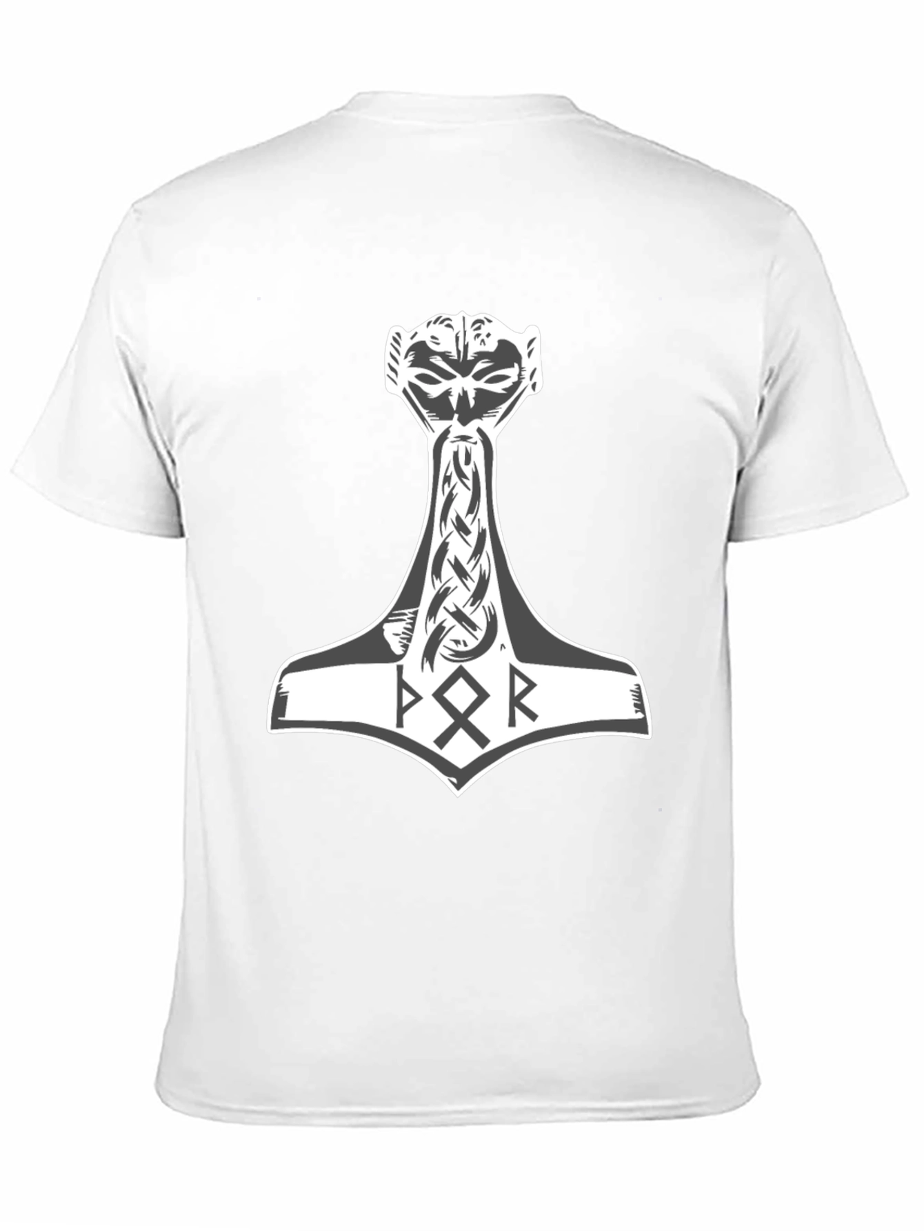 Viking Thor Hammer Graphic Tee