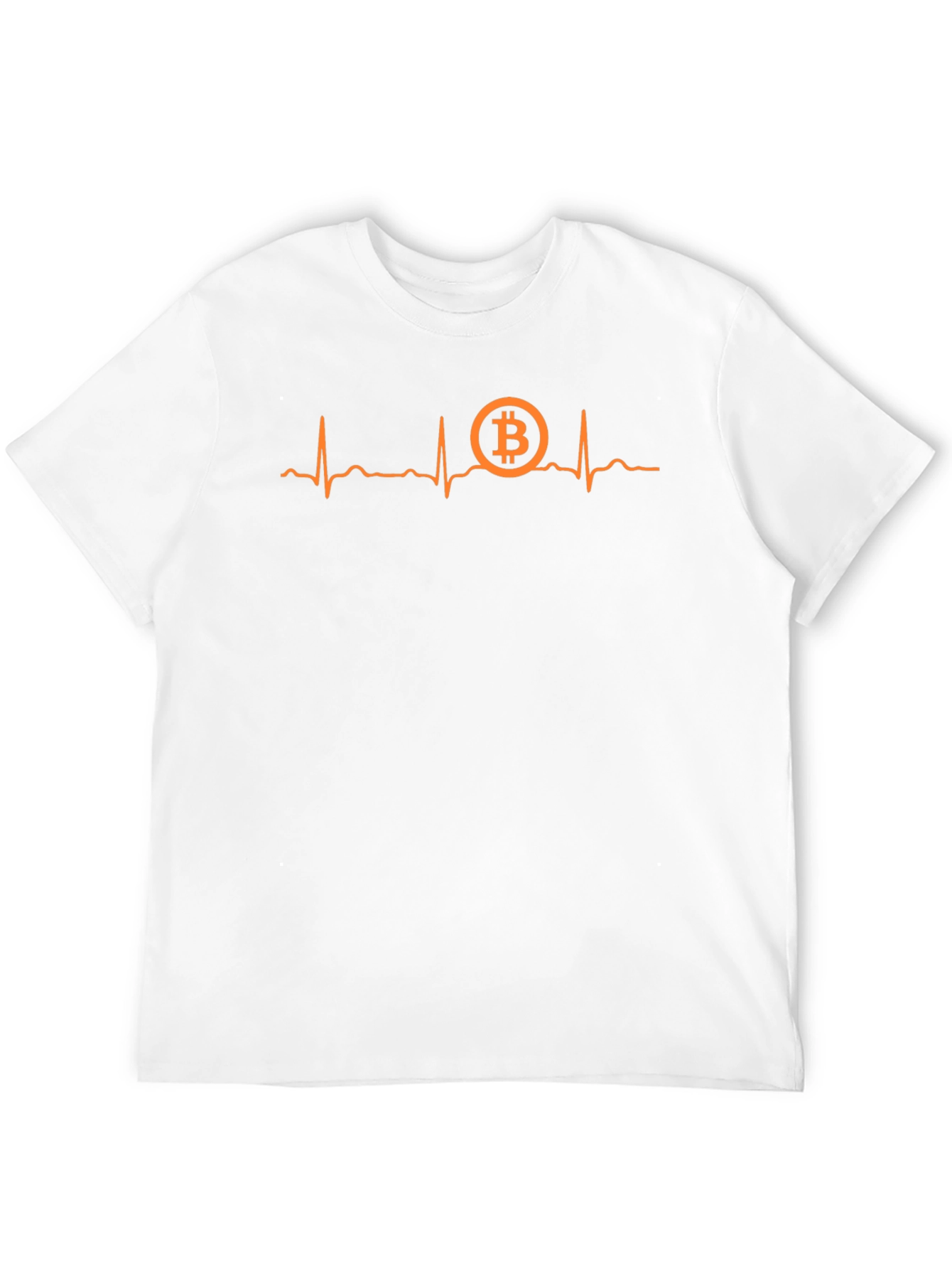 Bitcoin Heartbeat T-Shirt - Crypto Lover Tee