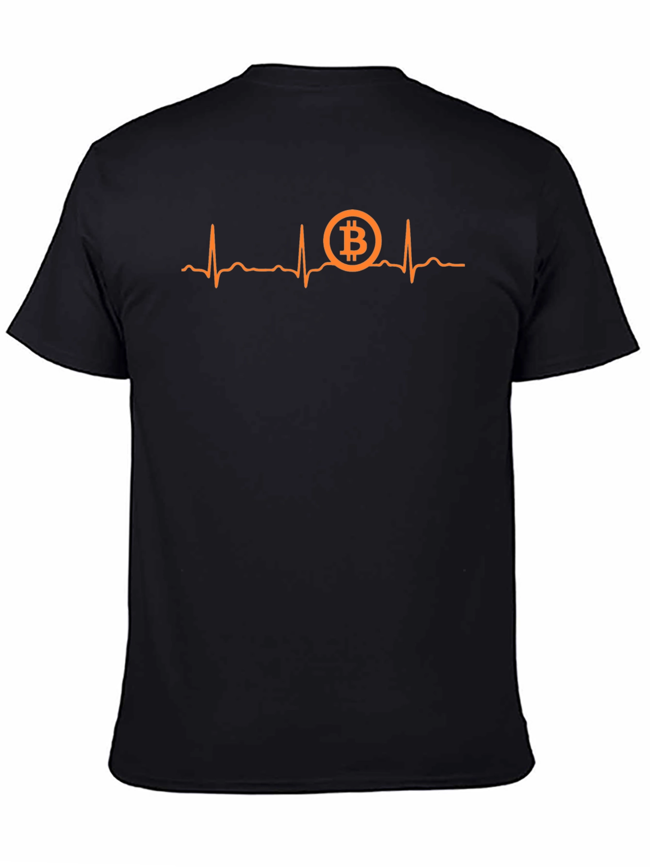 Bitcoin Heartbeat T-Shirt - Crypto Lover Tee