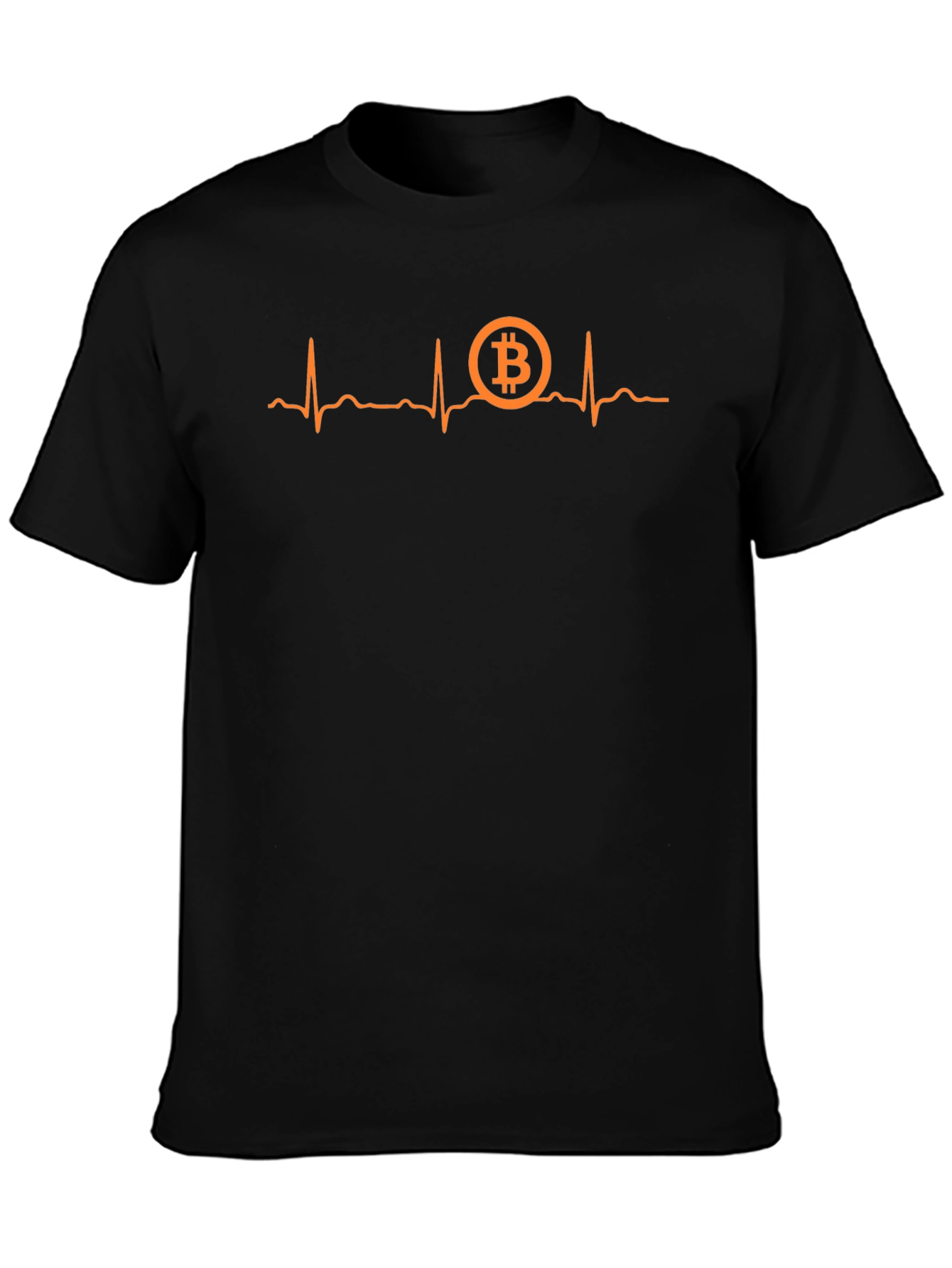 Bitcoin Heartbeat T-Shirt - Crypto Lover Tee