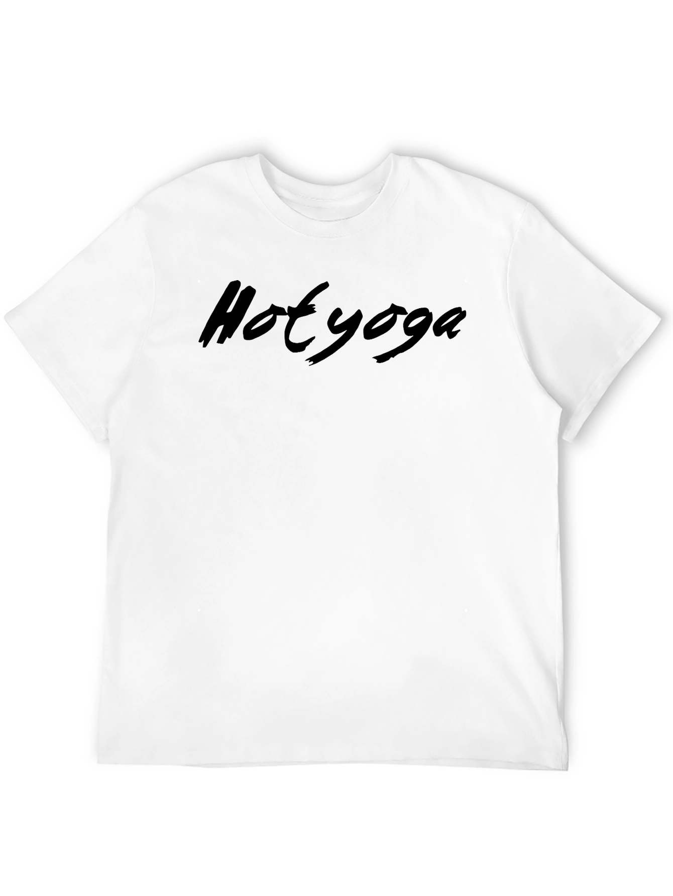 Hot Yoga Black T-Shirt for Men