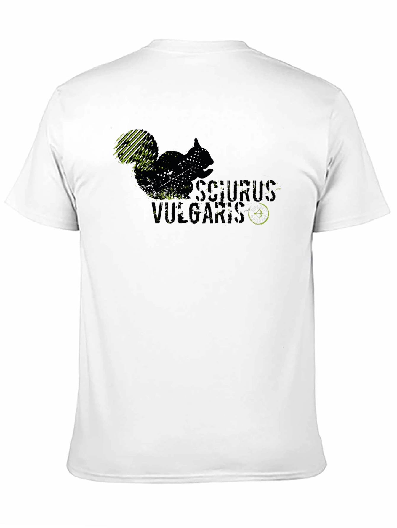 Sciurus Vulgaris Black Graphic T-Shirt