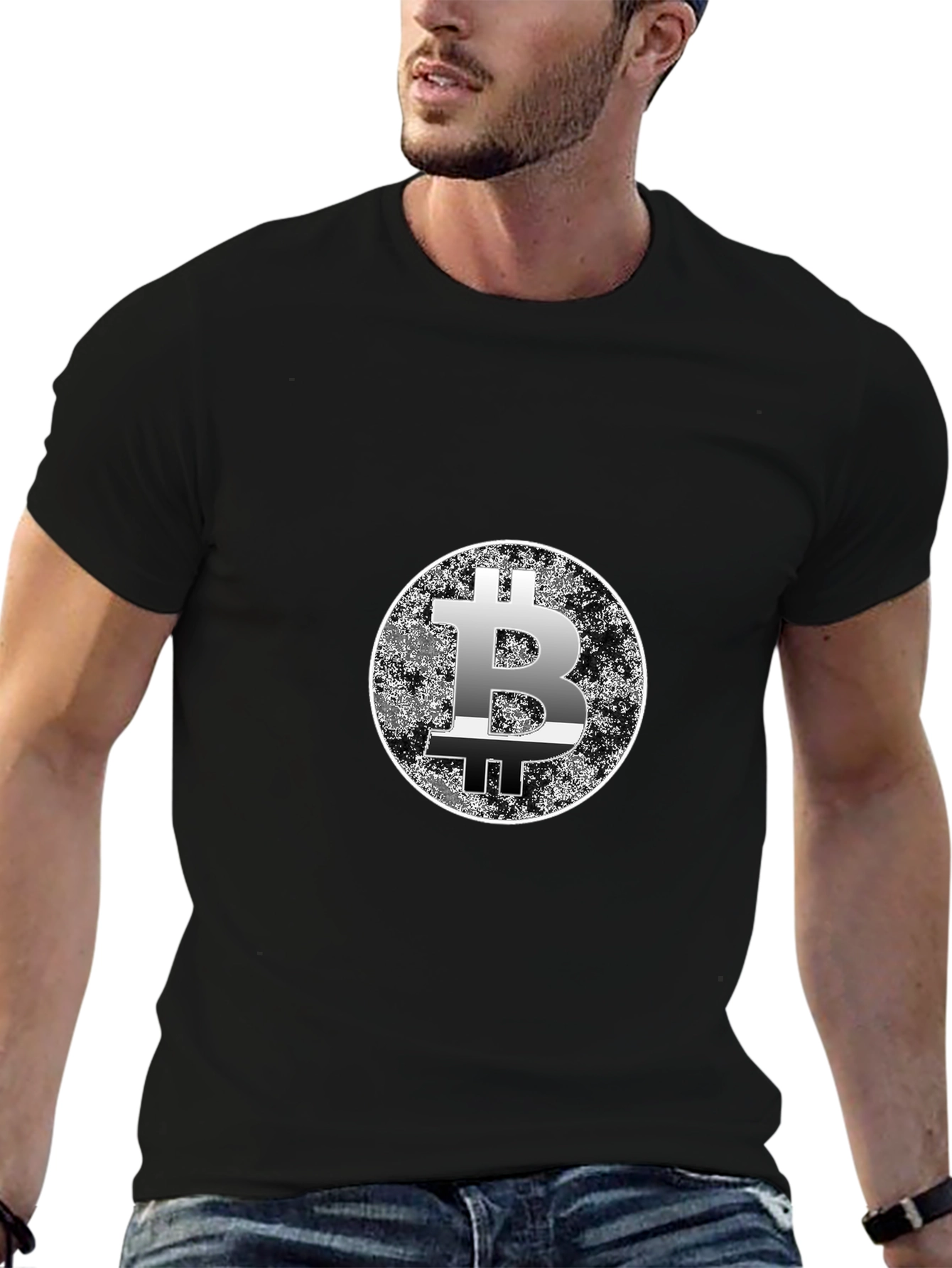 Bitcoin Logo T-Shirt - Crypto Currency Tee
