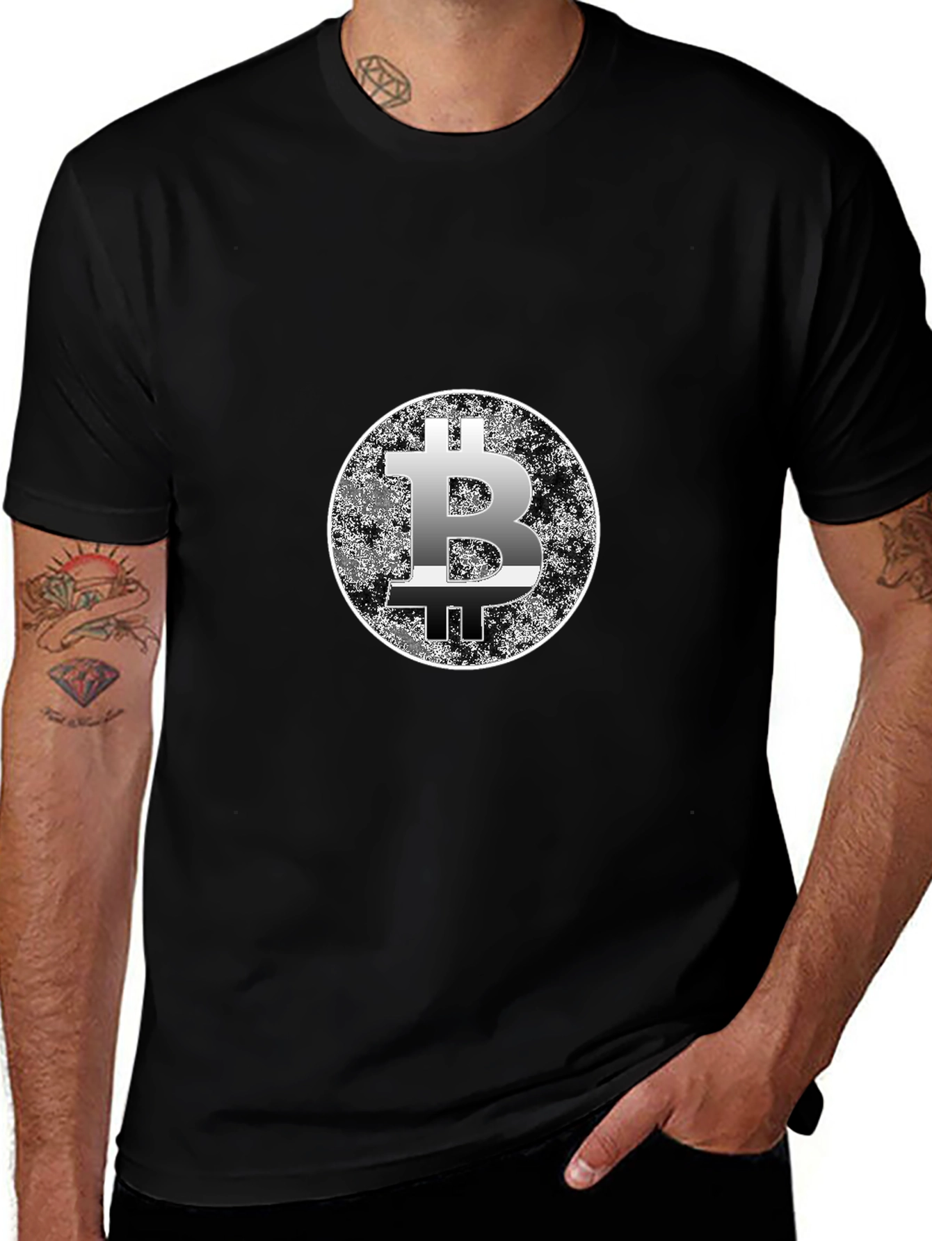 Bitcoin Logo T-Shirt - Crypto Currency Tee