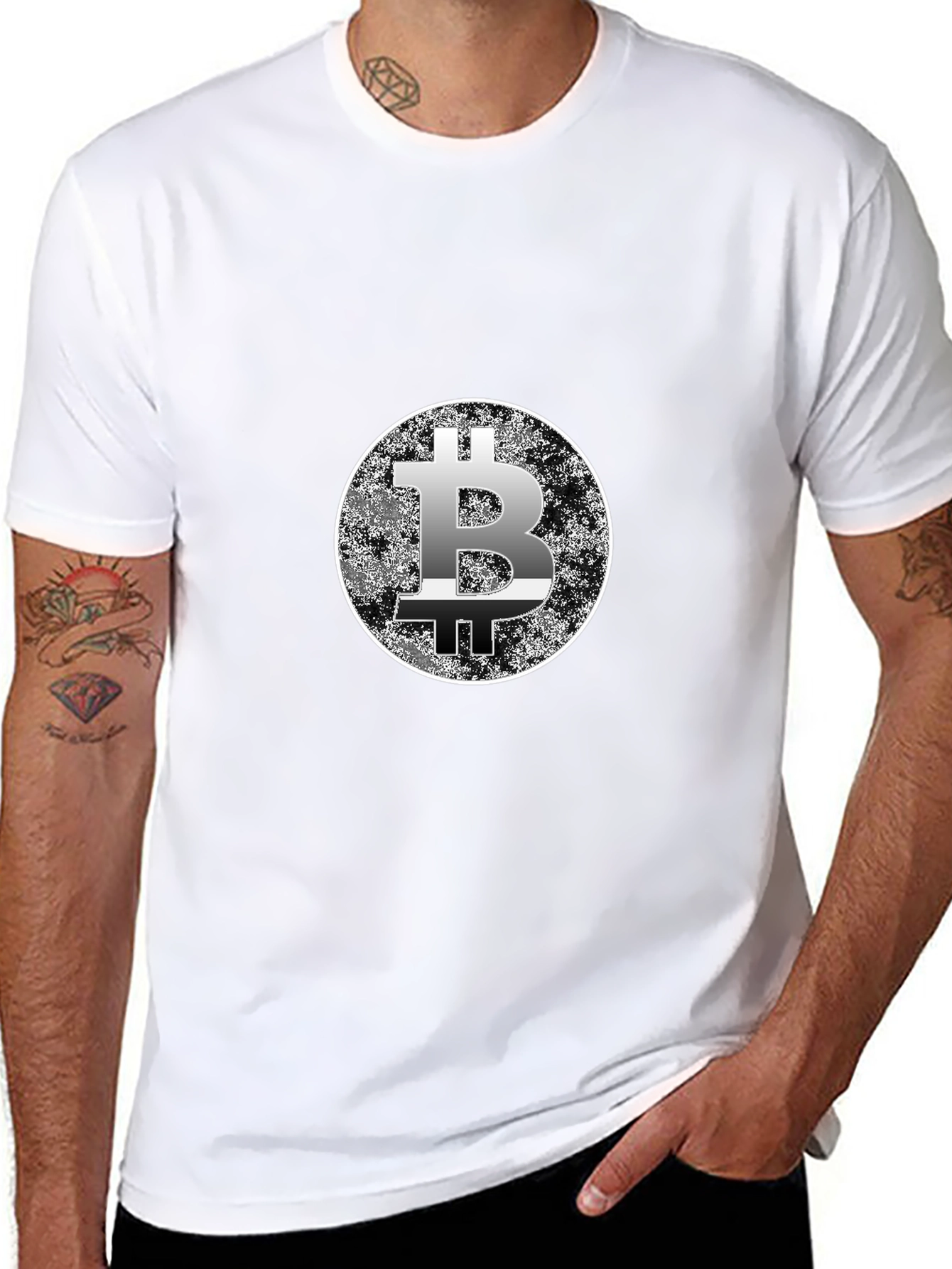 Bitcoin Logo T-Shirt - Crypto Currency Tee