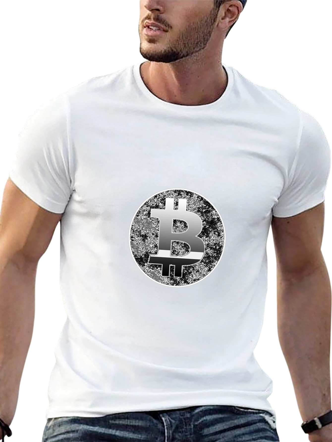 Bitcoin Logo T-Shirt - Crypto Currency Tee